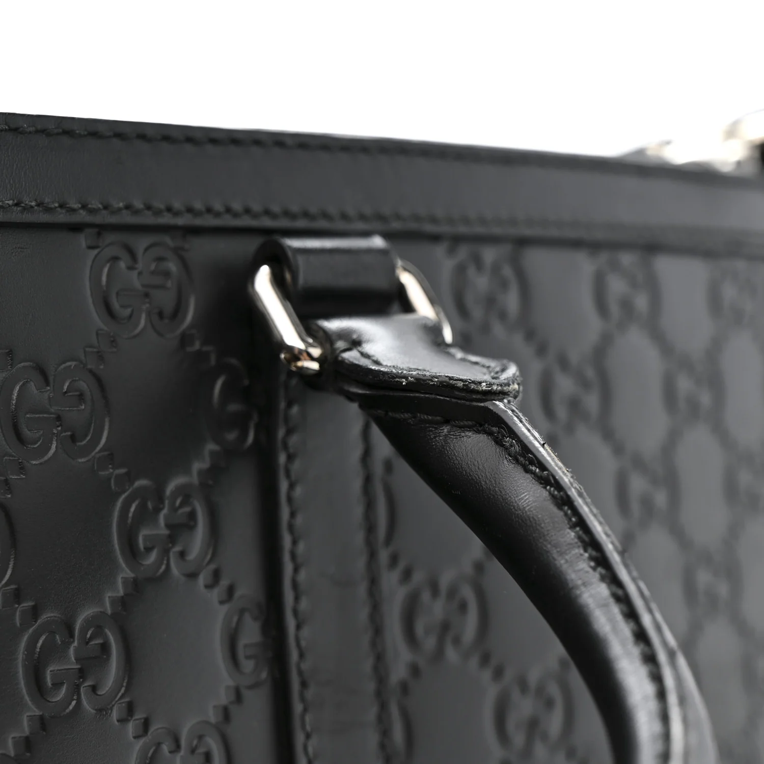 Guccissima Signature Briefcase Black - Image 15