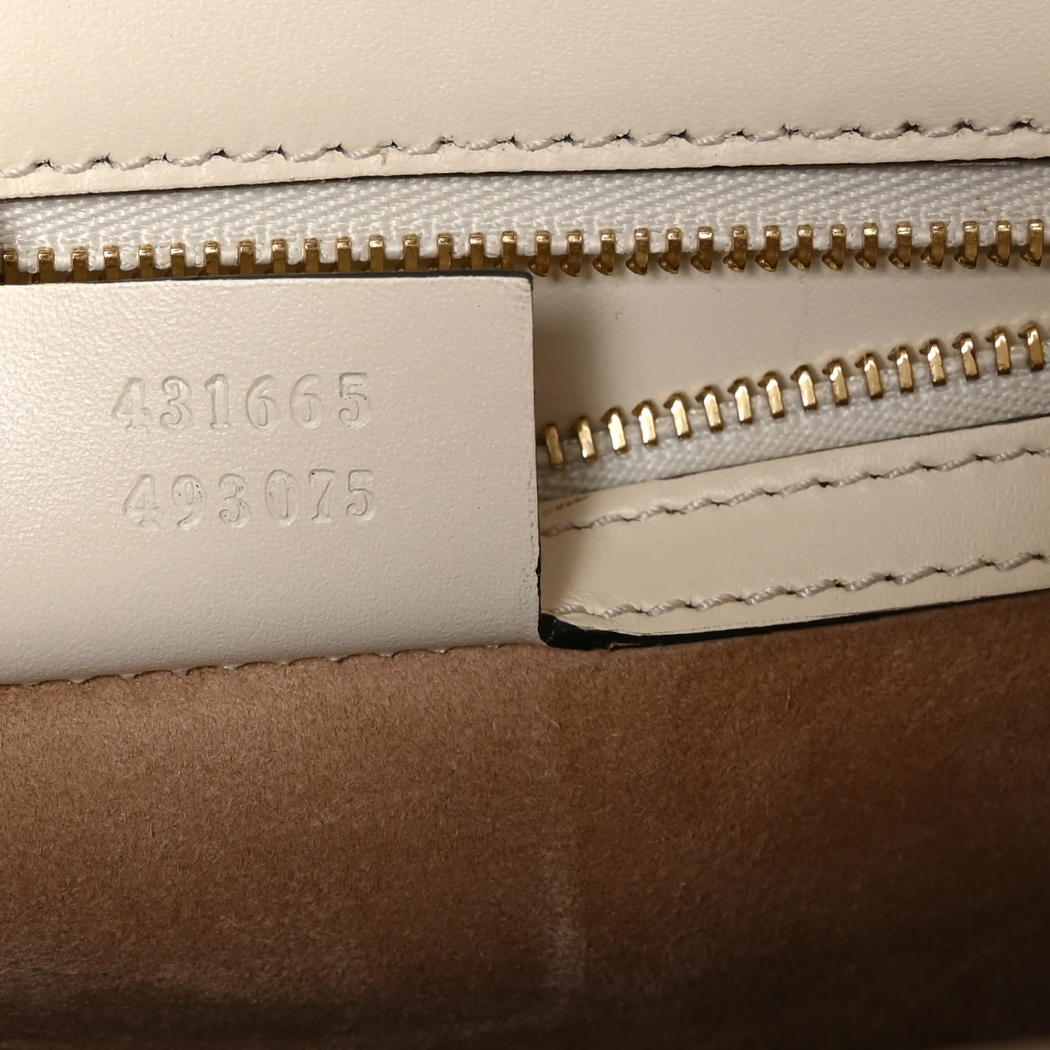 Guccissima Signature Medium Sylvie Top Handle Bag White Hibiscus - Image 7
