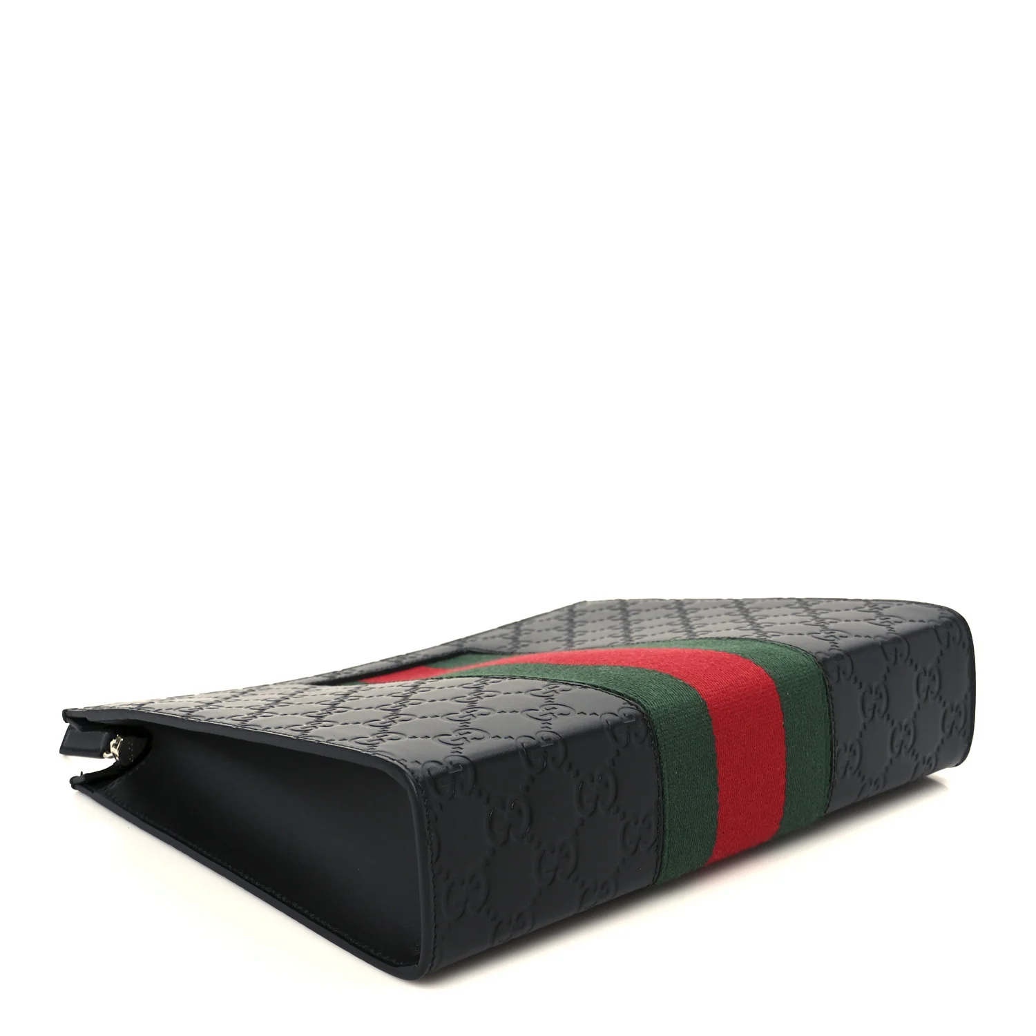 Guccissima Signature Web New Web Cosmetic Case Black - Image 4