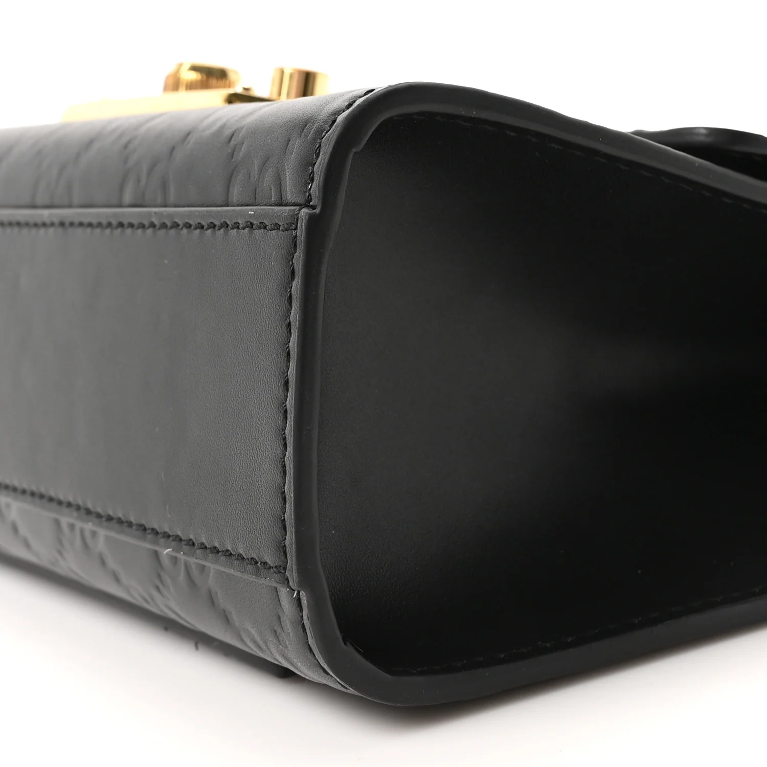 Guccissima Small Padlock Shoulder Bag Black - Image 10