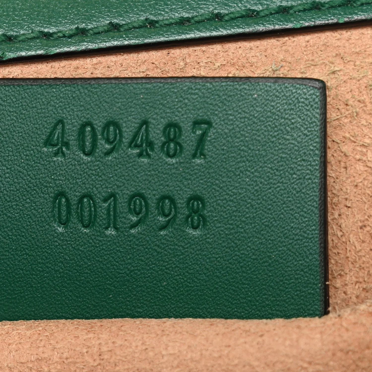 Guccissima Small Padlock Shoulder Bag Emerald - Image 7