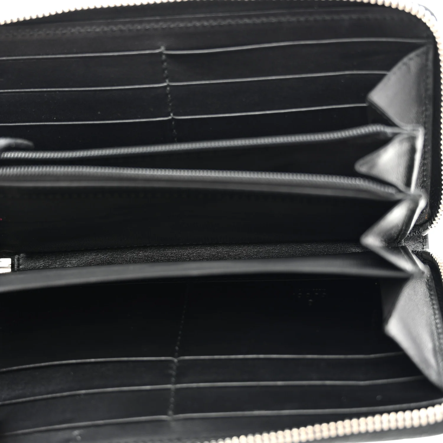 Guccissima Web Zip Around Wallet Black - Image 5