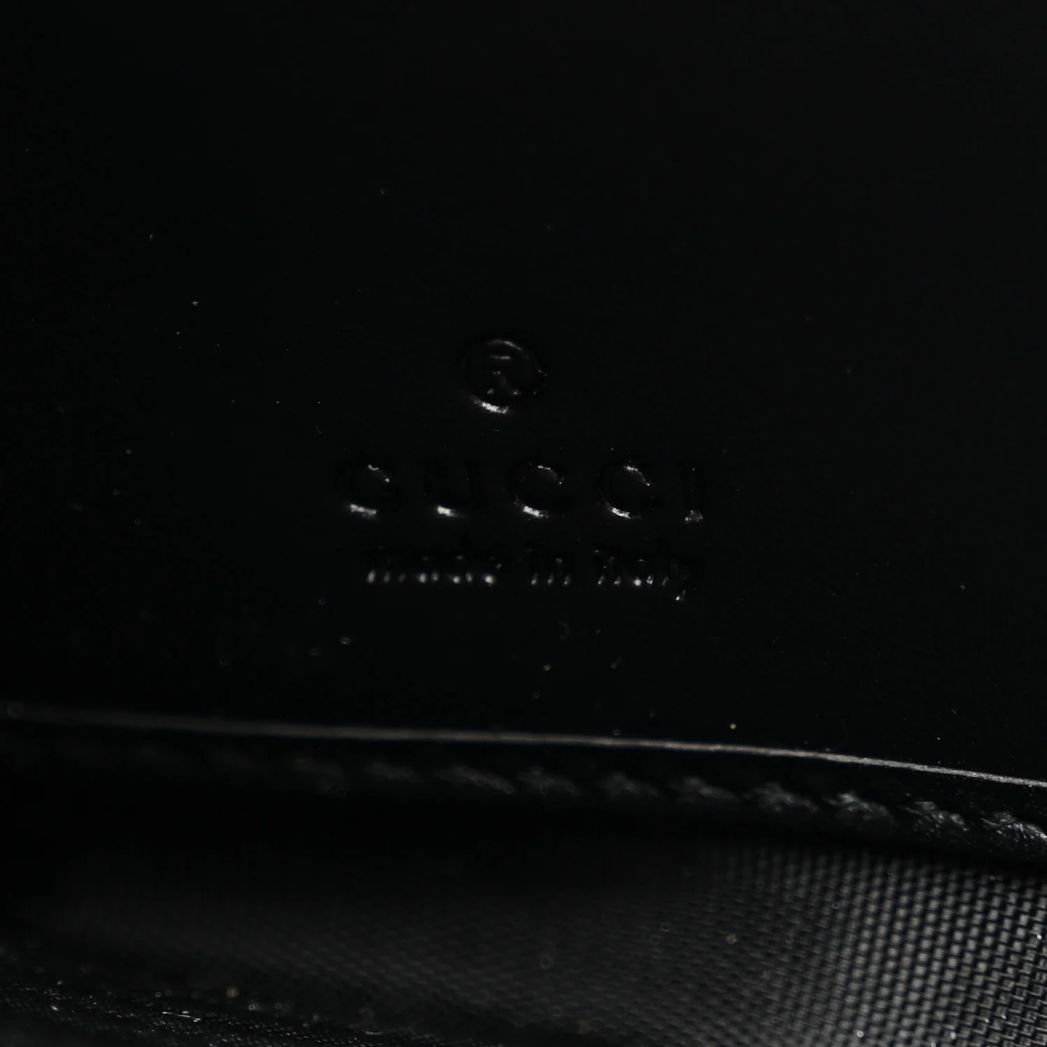Guccissima Web Zip Around Wallet Black - Image 6