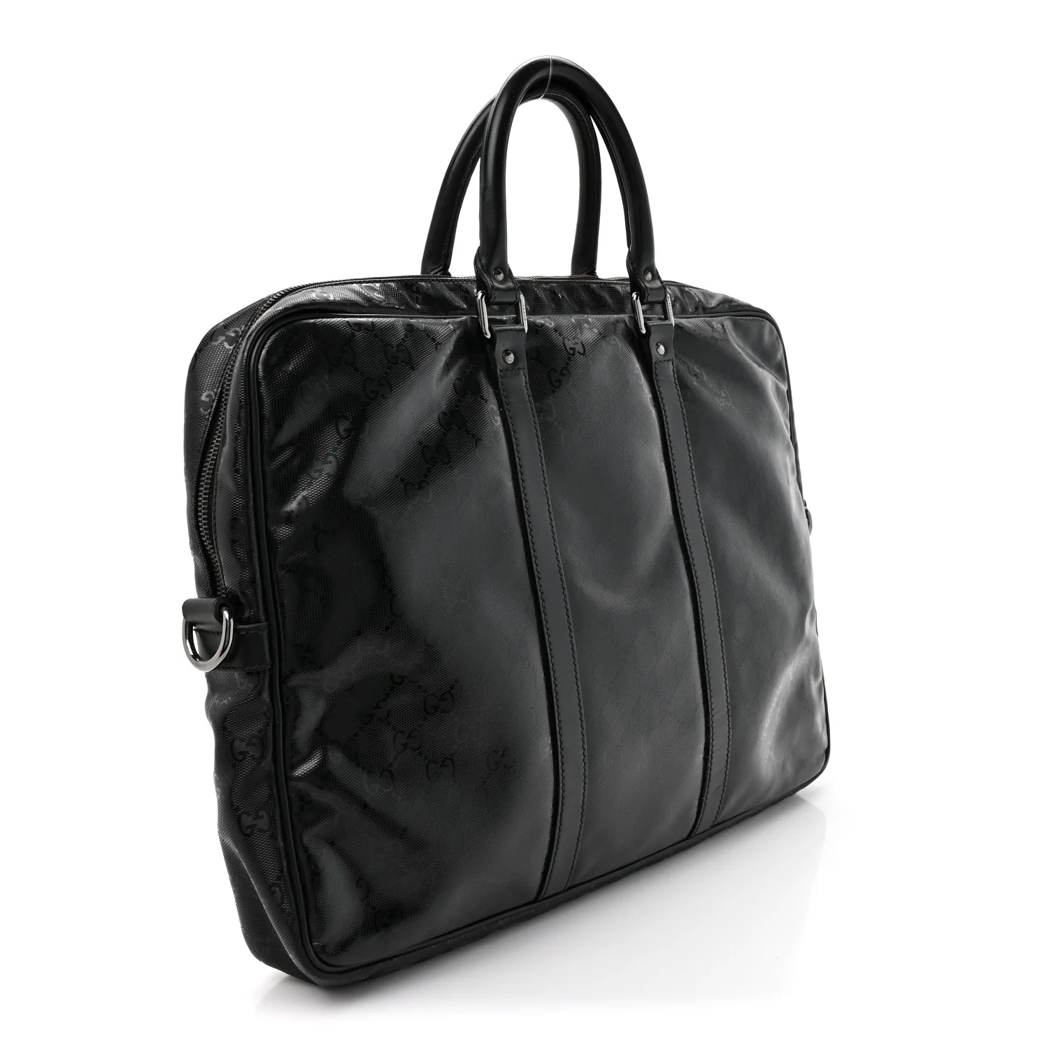 Imprime Monogram Medium Briefcase Black - Image 3