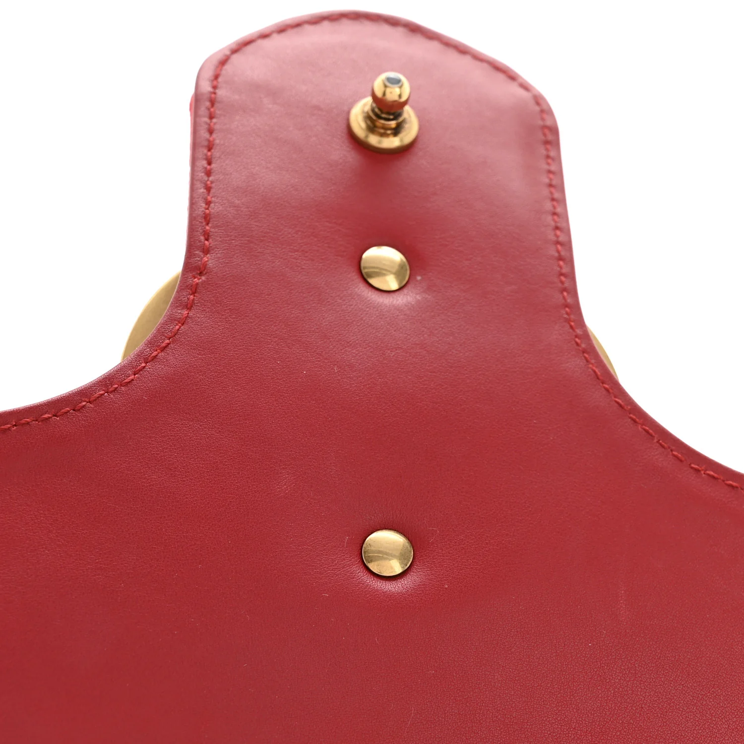 Jacquard Matelasse Floral Medium GG Marmont Shoulder Bag Red - Image 11