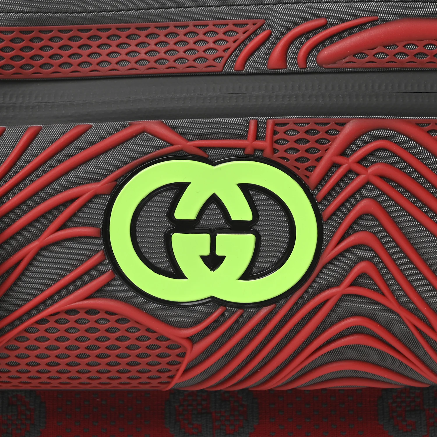 Jersey GG Monogram All Over Sporty Belt Bag Green Grey Multicolor - Image 8