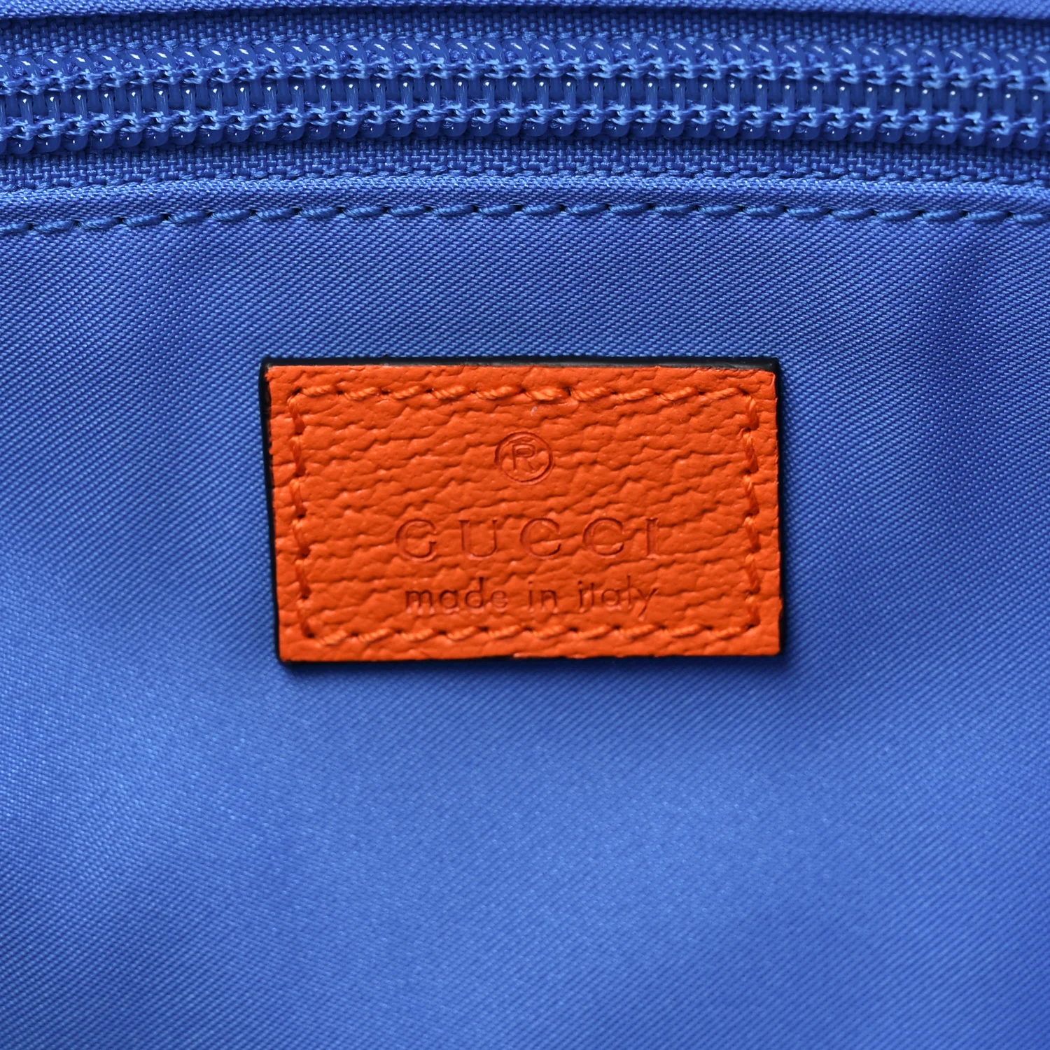 Jersey GG Monogram All Over Sporty Flap Backpack Blue Multicolor - Image 6