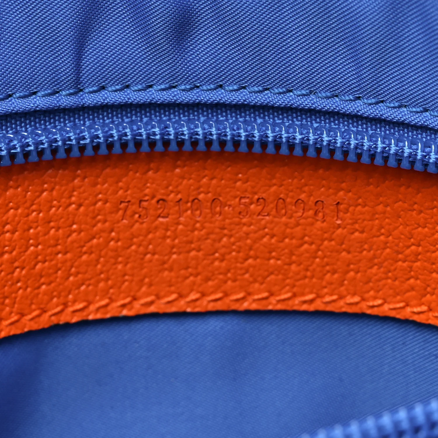 Jersey GG Monogram All Over Sporty Flap Backpack Blue Multicolor - Image 7