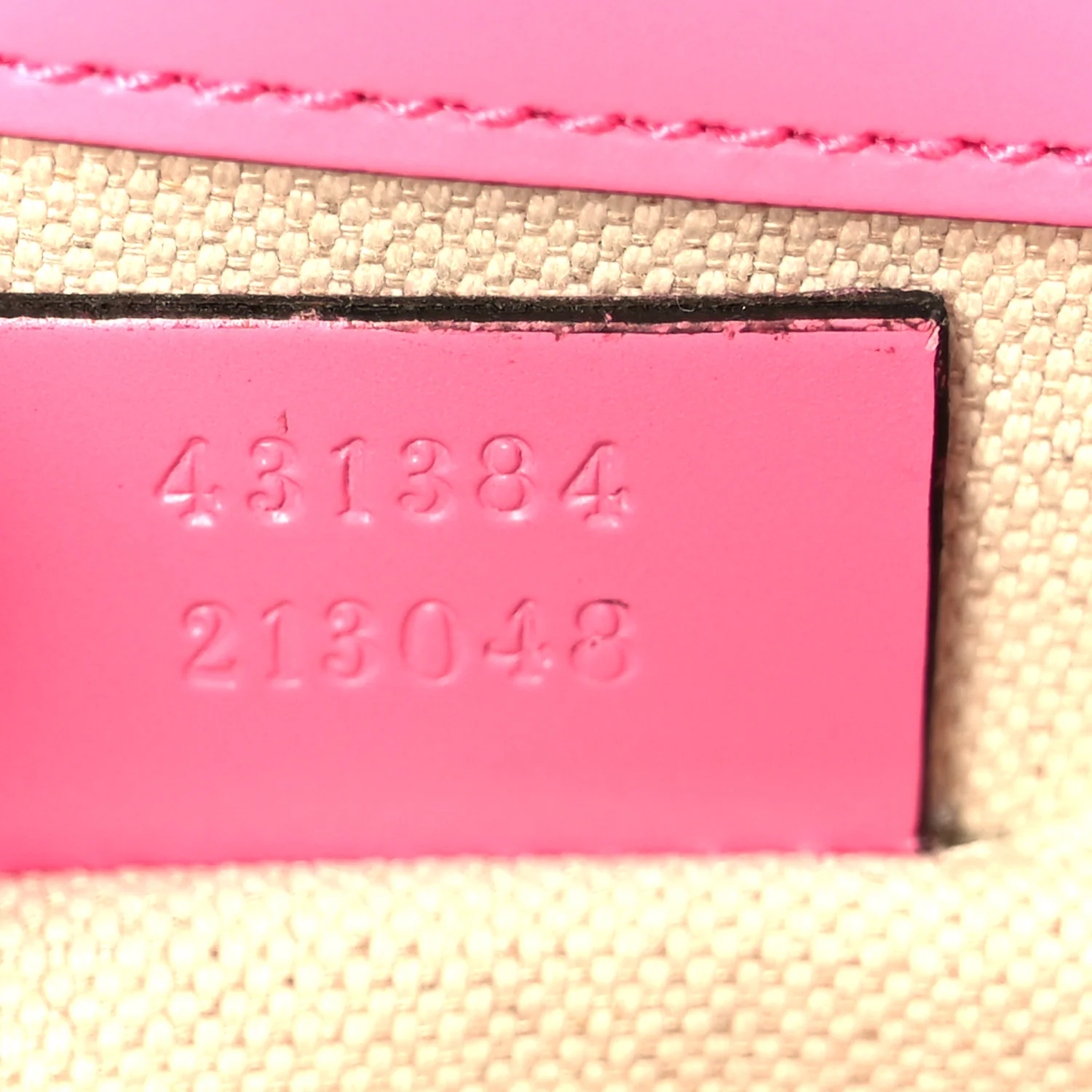 Knight Calfskin Small GG Marmont Chain Handle Bag Pink Tropical Flower - Image 8