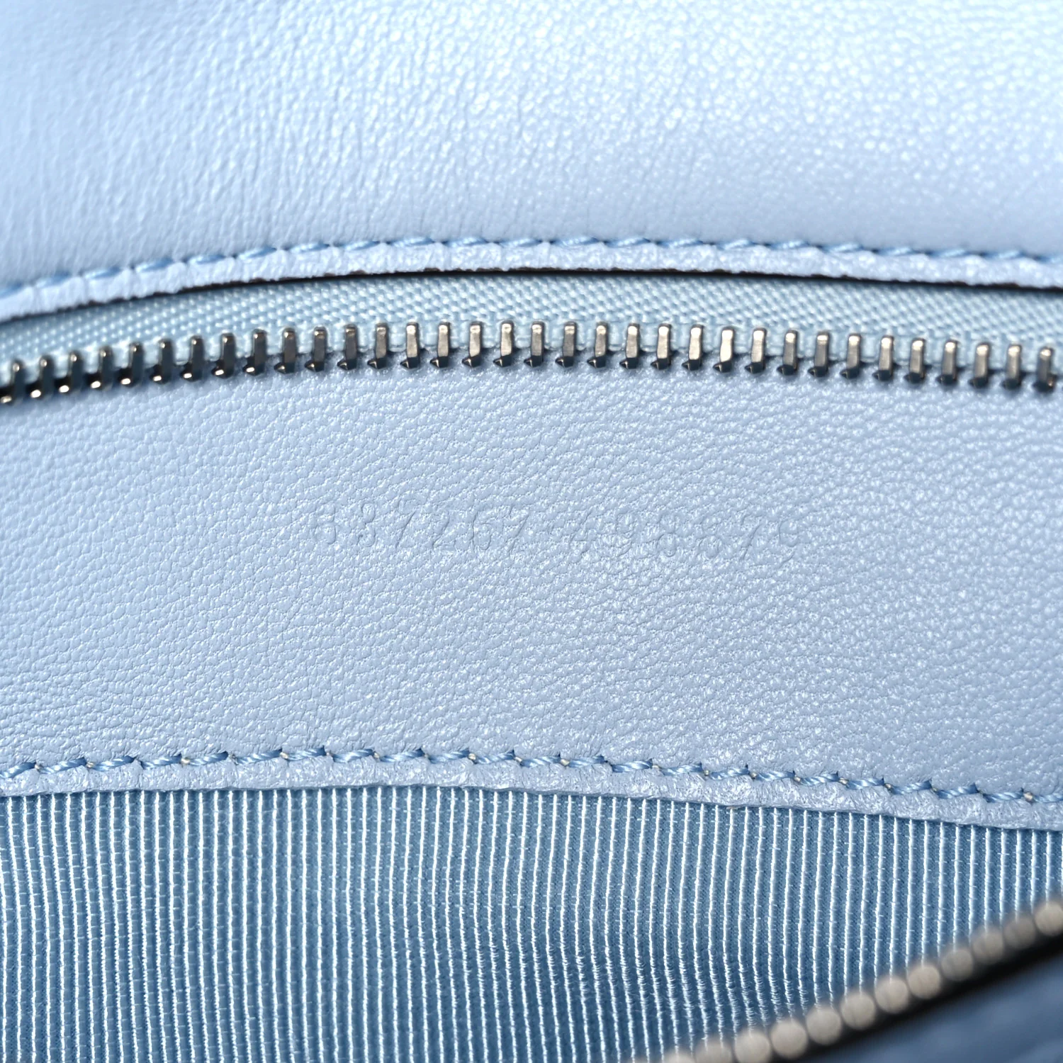 Lambskin Matelasse Medium GG Marmont Shoulder Bag Porcelain Light Blue - Image 7