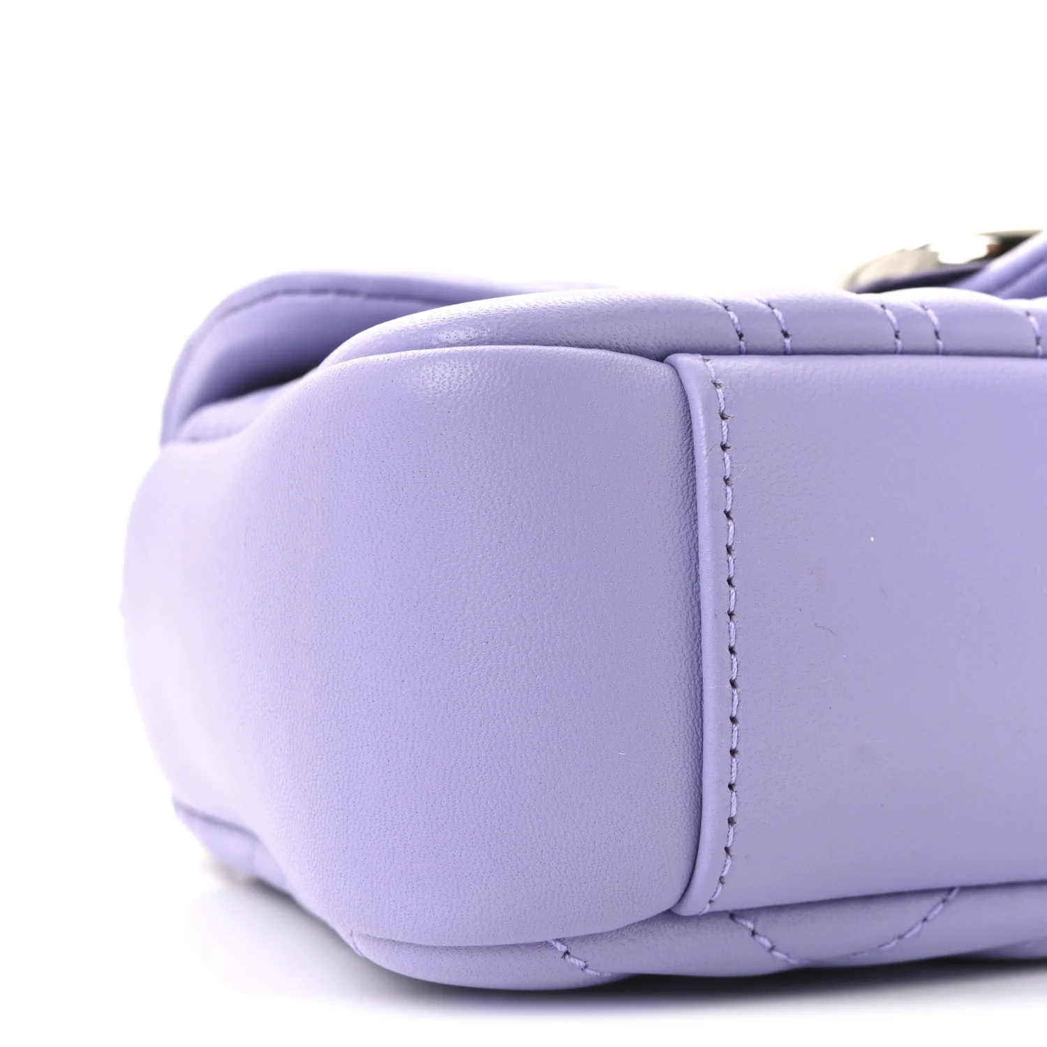 Lambskin Matelasse Small GG Marmont Shoulder Bag Lapis - Image 9