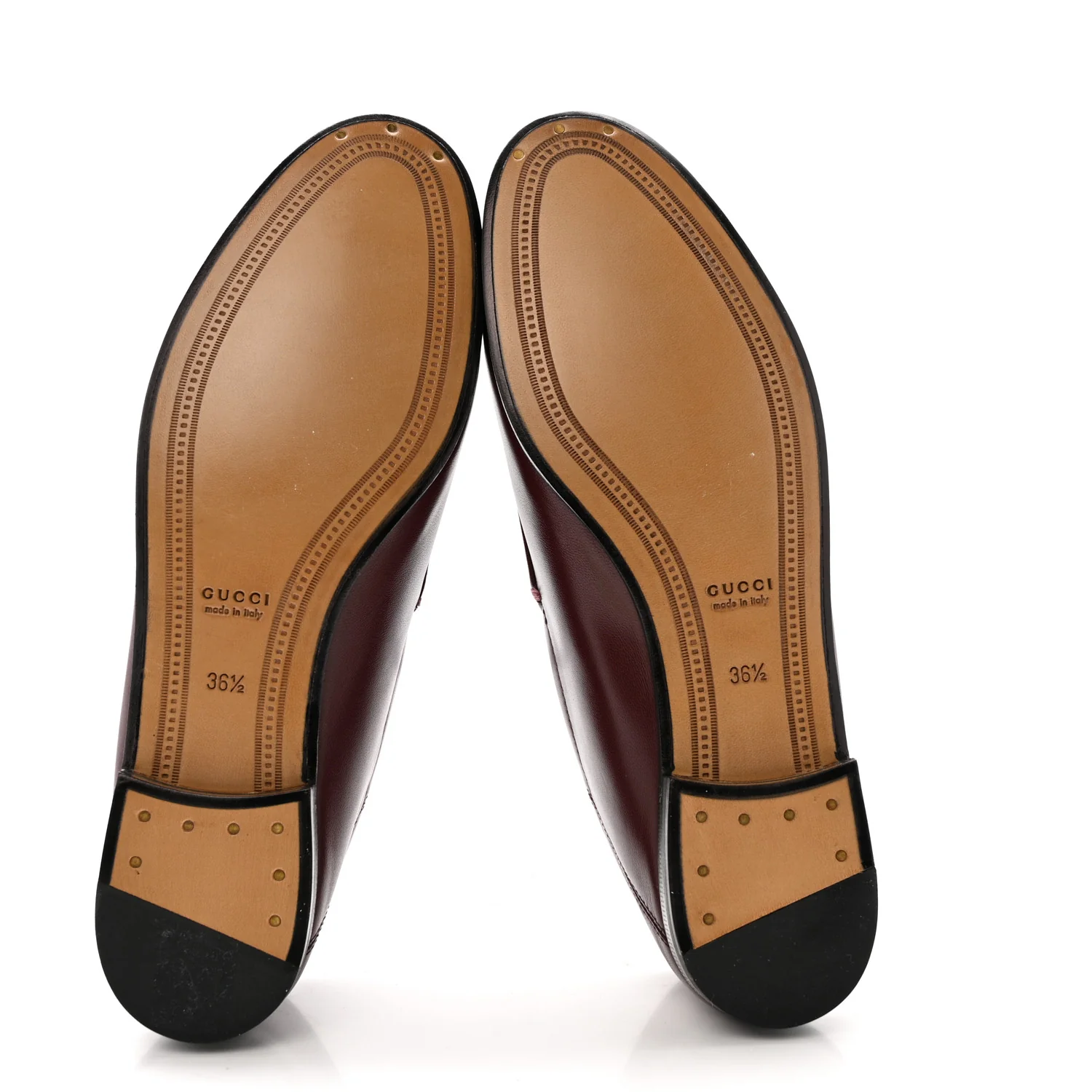 Lambskin Womens Brixton Horsebit Loafers 36.5 Vintage Bordeaux - Image 6