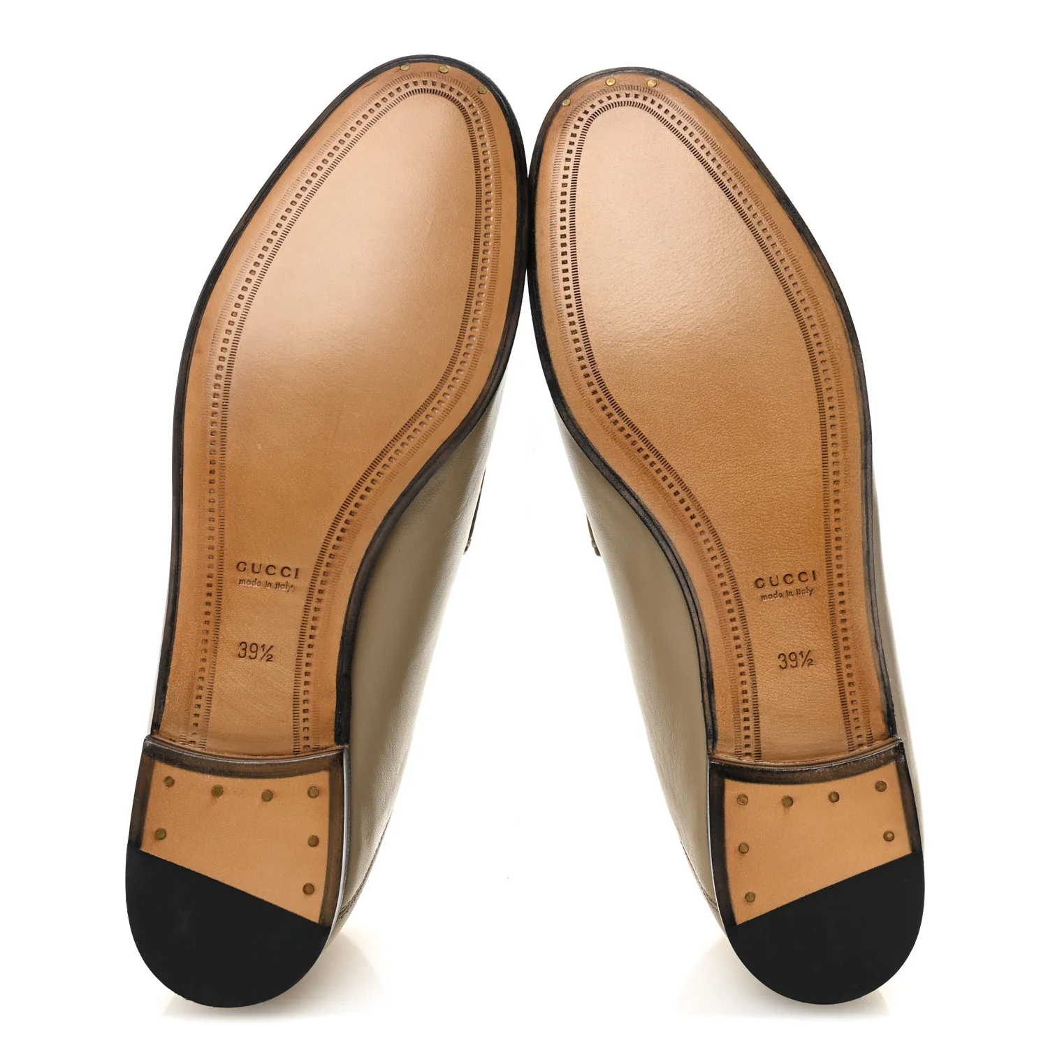 Lambskin Womens Brixton Horsebit Loafers 39.5 Mud - Image 6