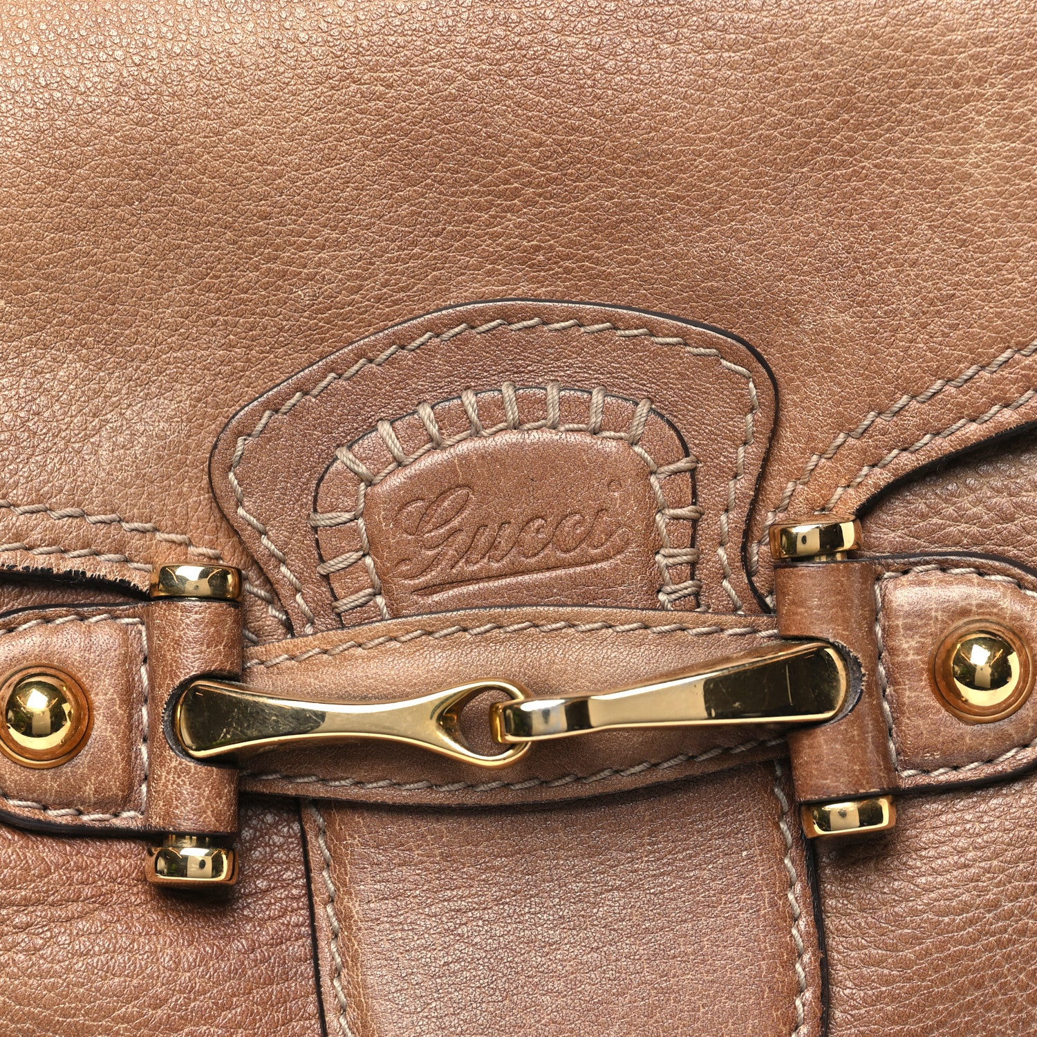 Libeccio Large New Pelham Shoulder Bag Brown - Image 8
