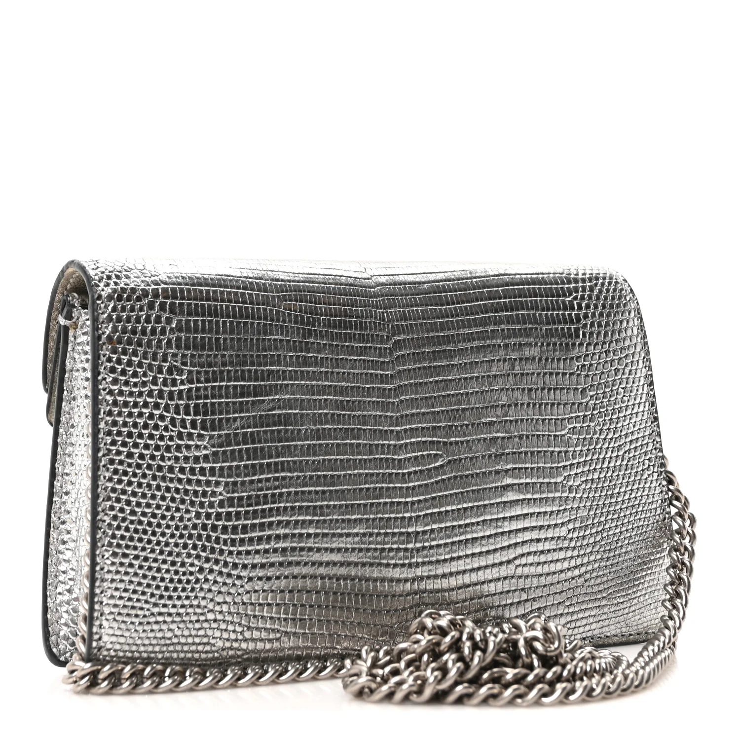 Lizard Super Mini Dionysus Bag  Silver - Image 2