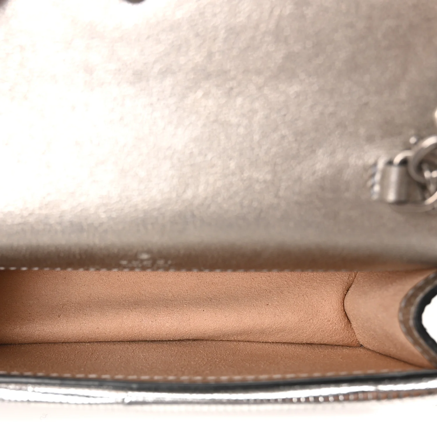 Lizard Super Mini Dionysus Bag  Silver - Image 4