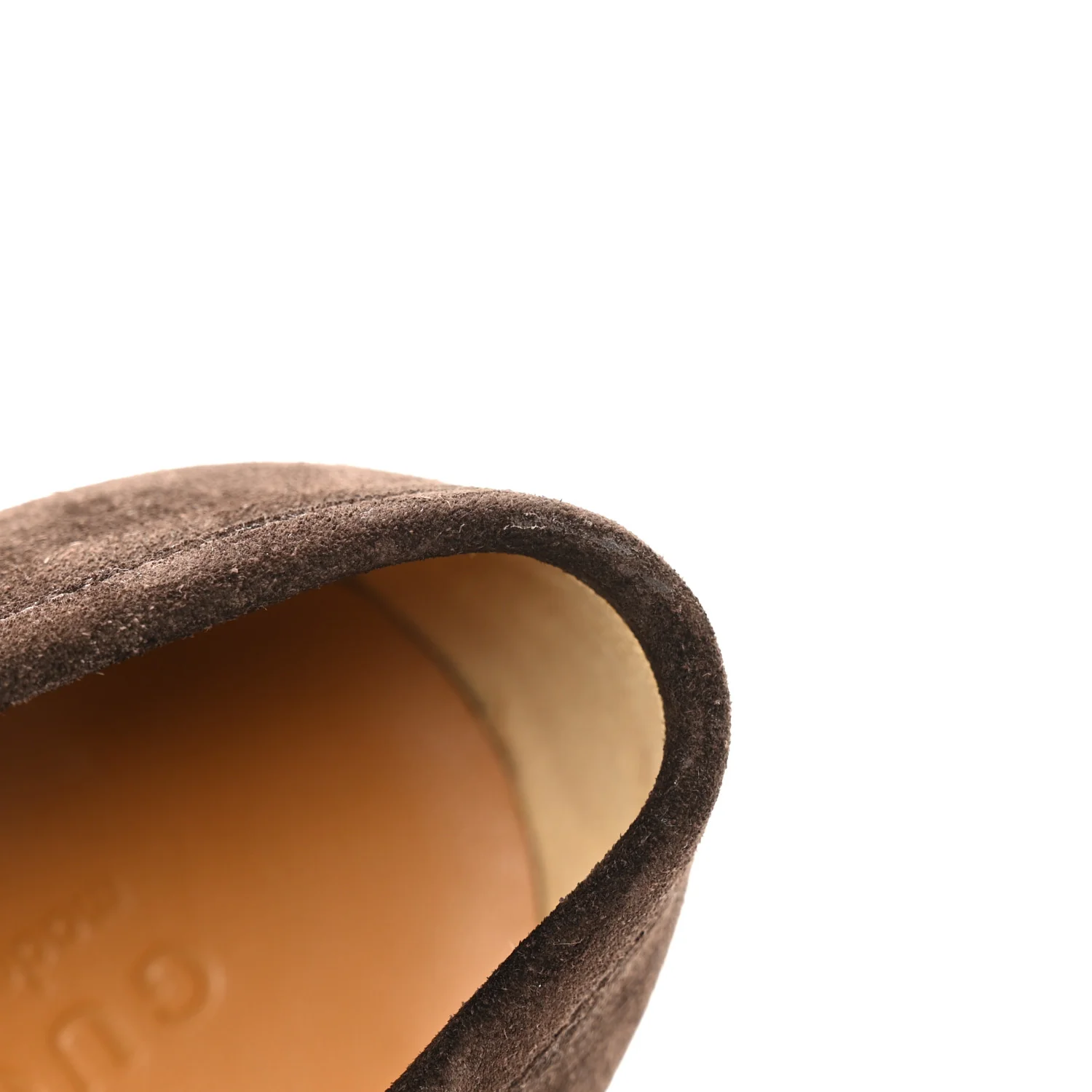 Luxury Suede GG Monogram Horsebit Mens Jordy Loafers 9 Night Cocoa - Image 10