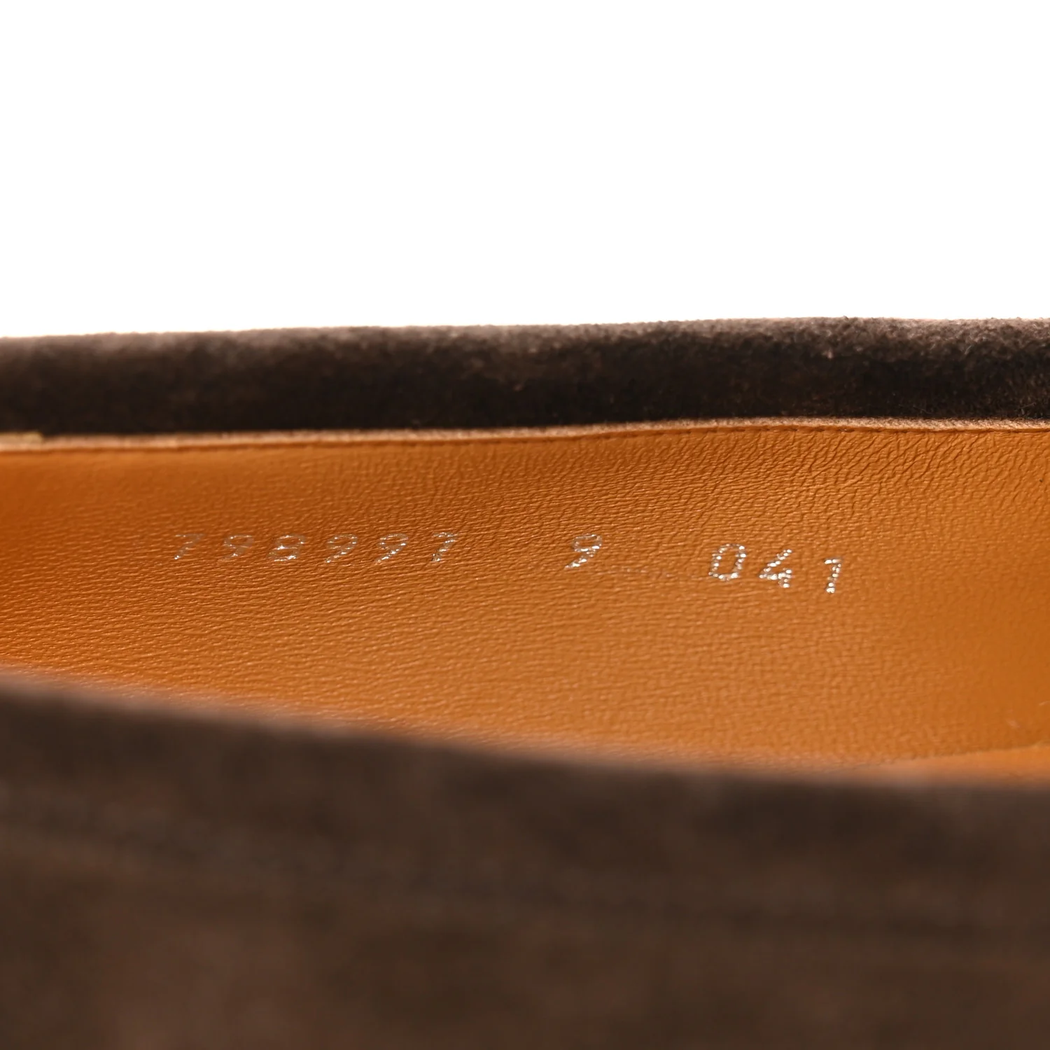 Luxury Suede GG Monogram Horsebit Mens Jordy Loafers 9 Night Cocoa - Image 9