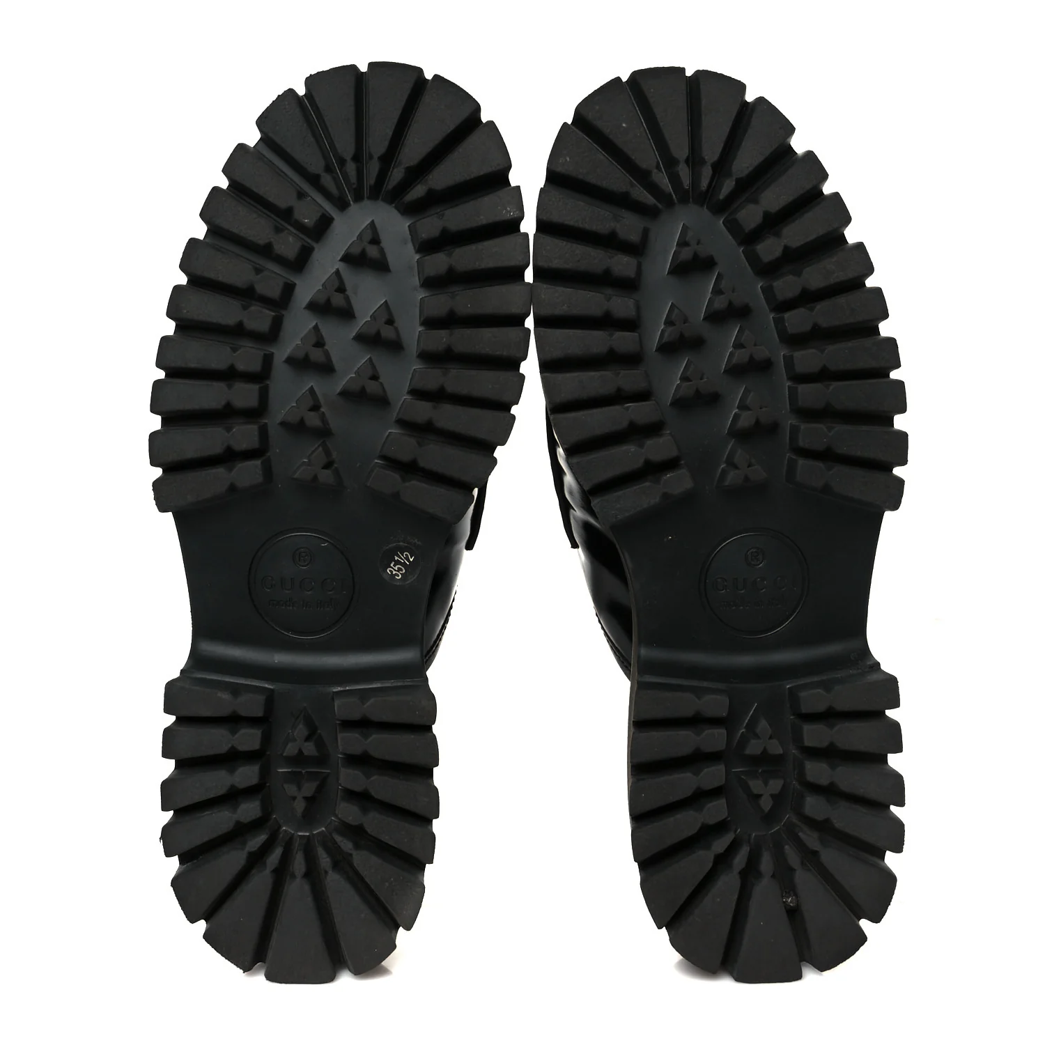 Magnum Calfskin Womens Horsebit Platform Mules 35.5 Black - Image 6