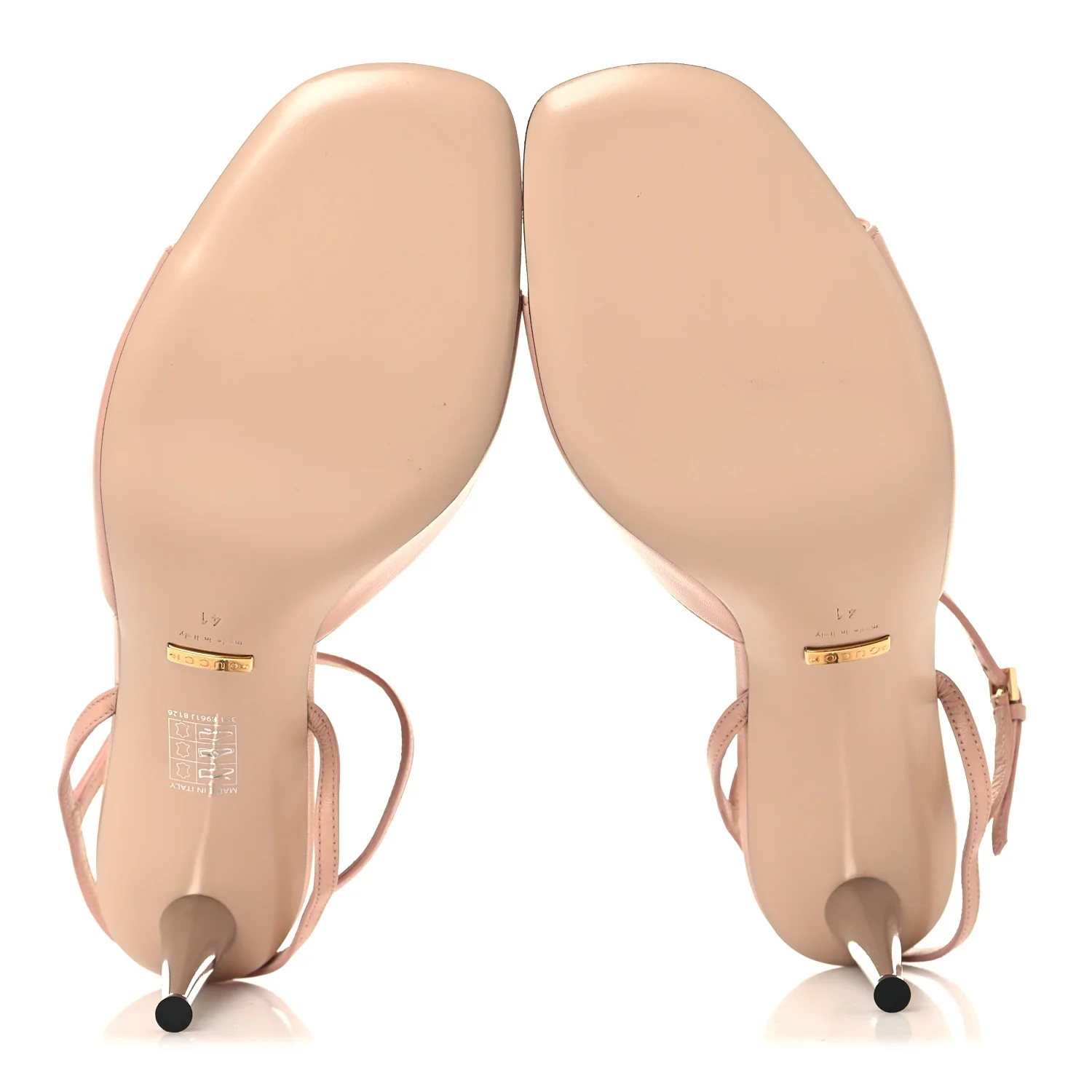 Malaga Kid Blondie 85mm Slingback Sandals 41 Pastel Pink - Image 6