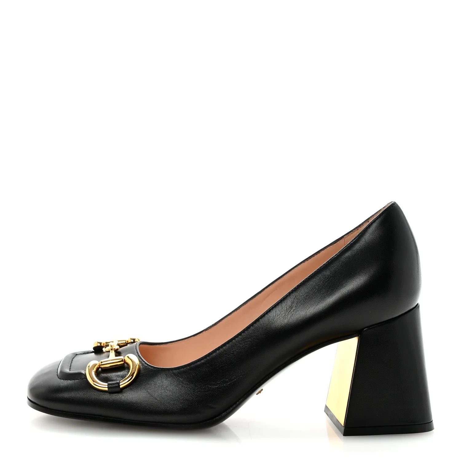 Malaga Kid Horsebit 75mm Pumps 39 Black