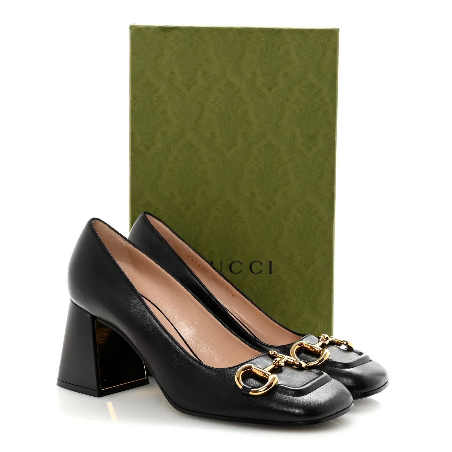 Malaga Kid Horsebit 75mm Pumps 40 Black - Image 10