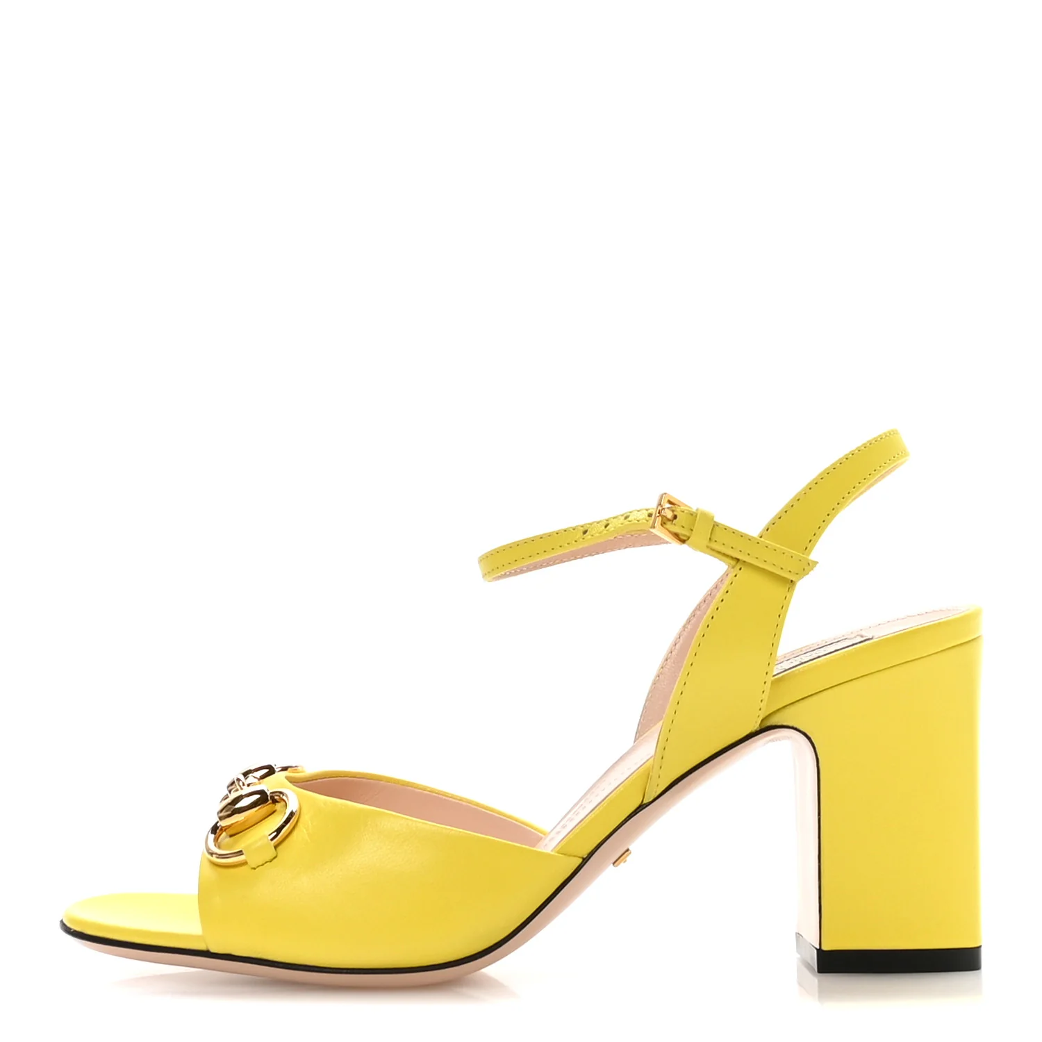 Malaga Kid Horsebit Lady 75mm Sandals 36.5 Acid Lime