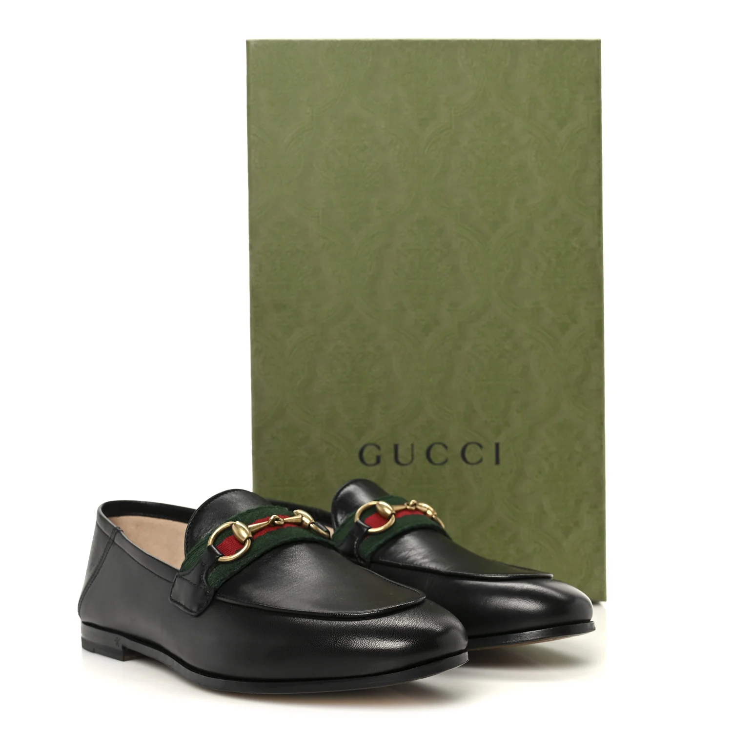 Malaga Kid Web Womens Horsebit Loafers 35 Black - Image 10
