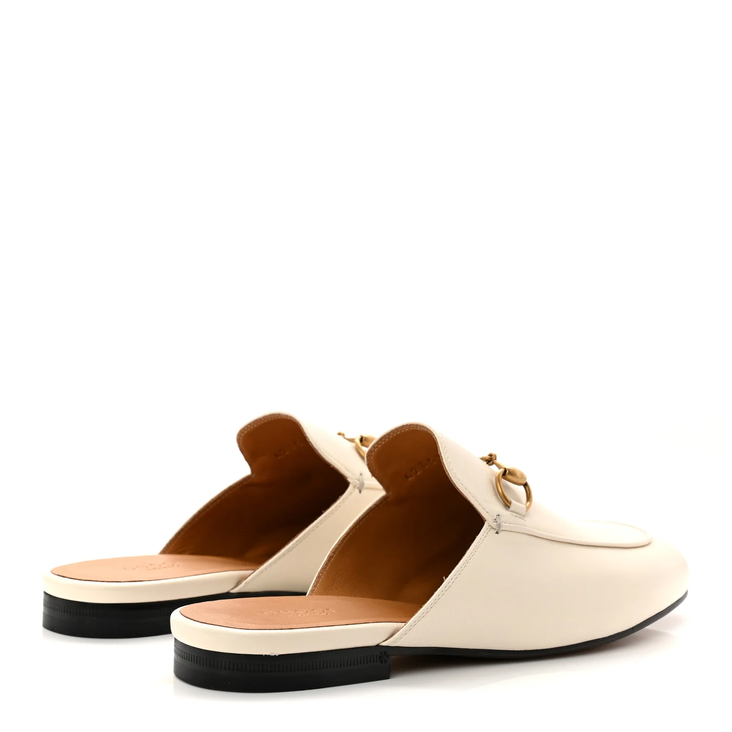 Malaga Kid Womens Princetown Slippers 38 Mystic White - Image 5