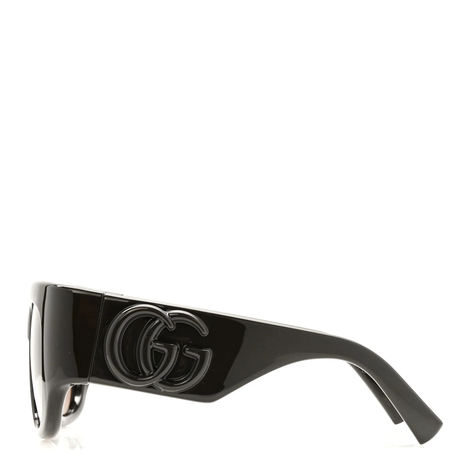 Marmont Monocolor 53mm Squared Sunglasses GG1545S Brown - Image 5