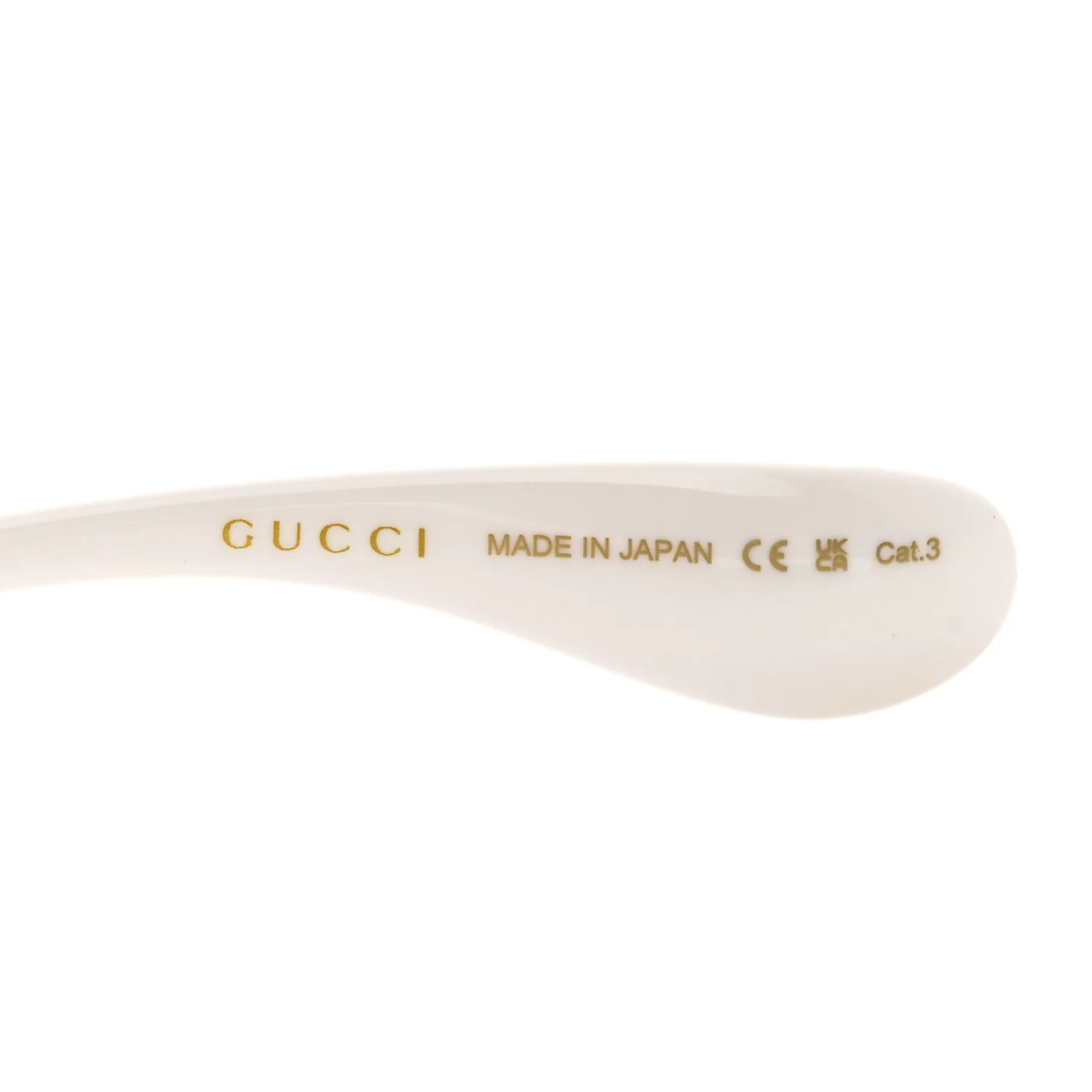 Mask Shaped Frame Sunglasses GG1774S White - Image 7