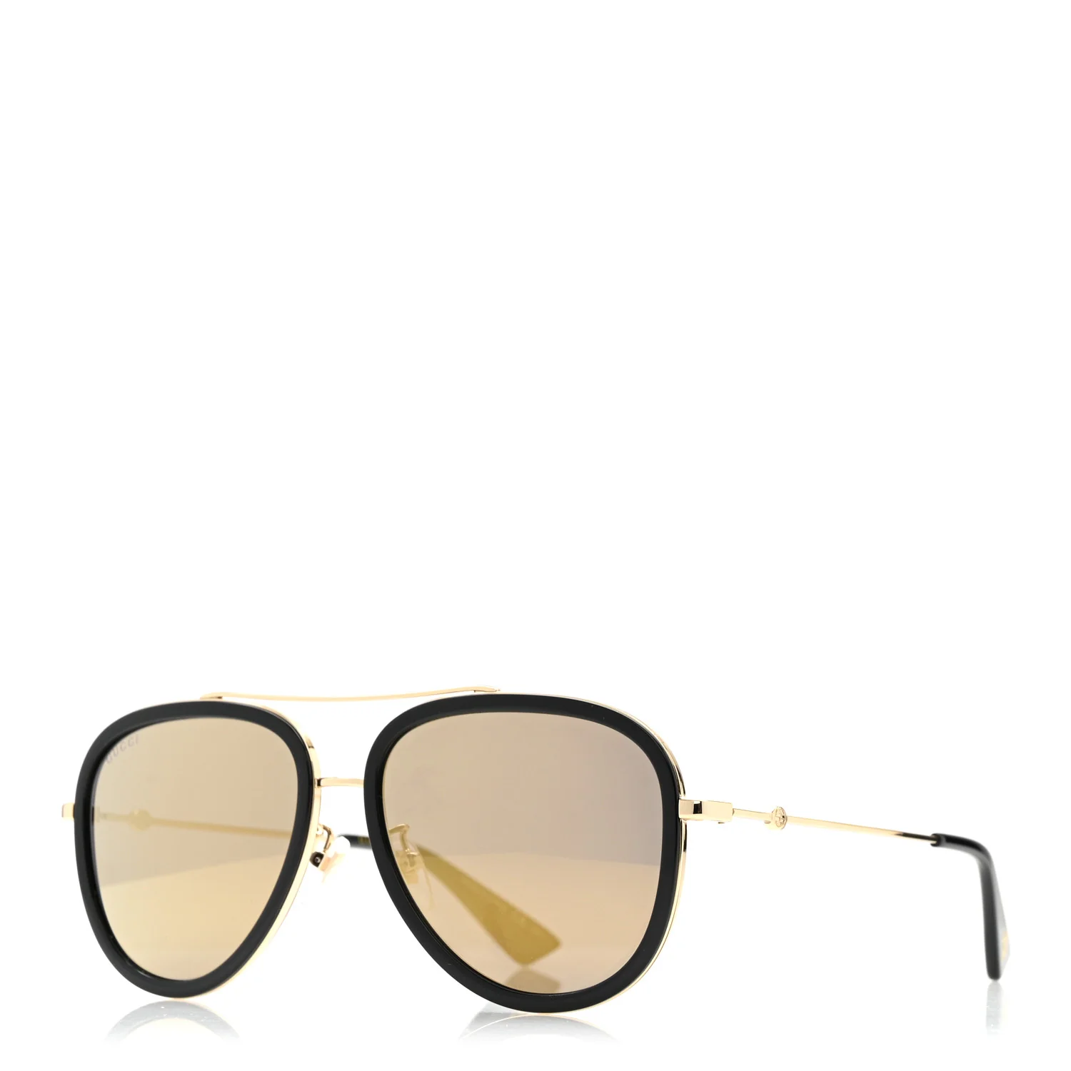 Metal Aviator Sunglasses GG0062S Black