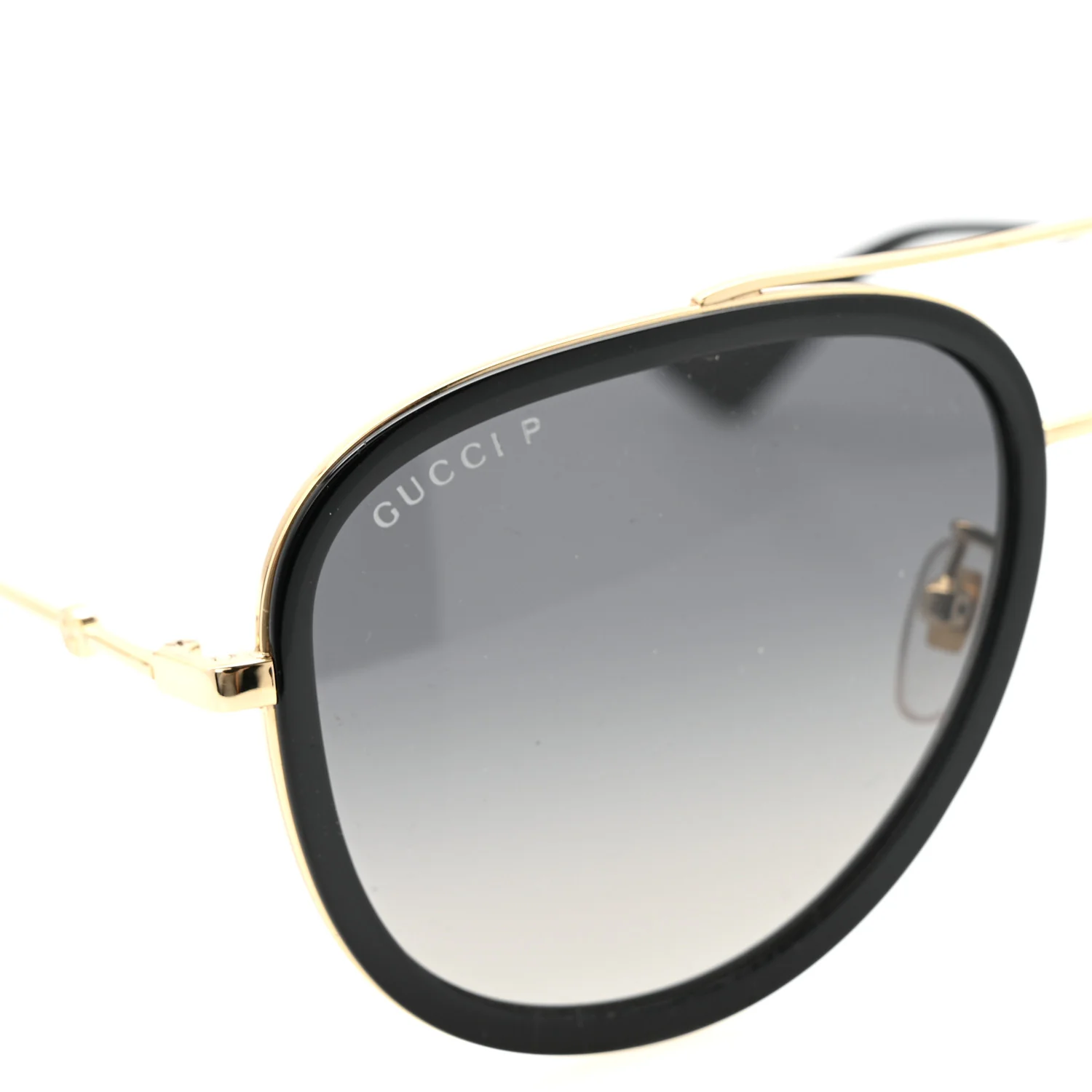 Metal Aviator Sunglasses GG0062S Black - Image 7