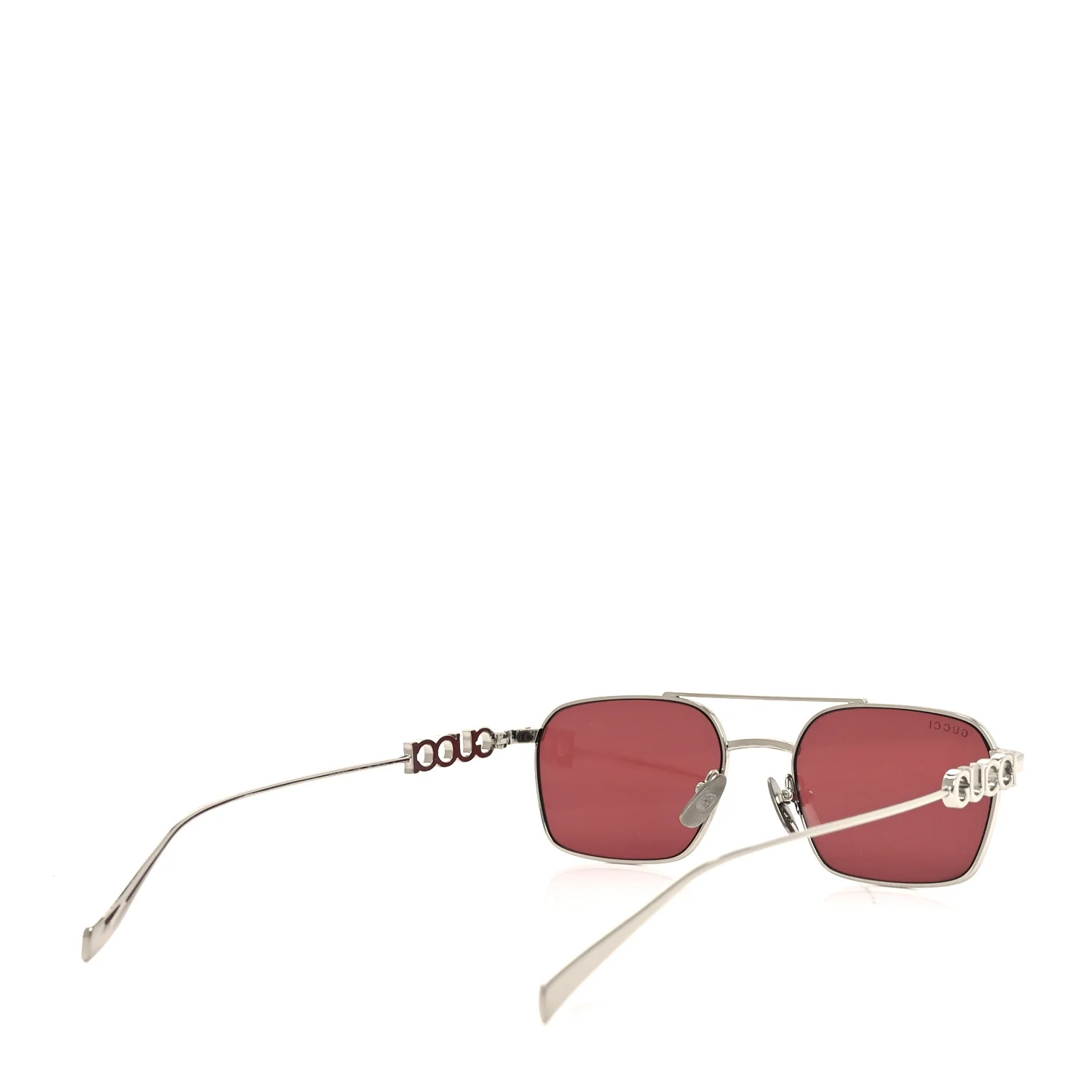 Metal Crystal Sunglasses GG1804S Silver - Image 4