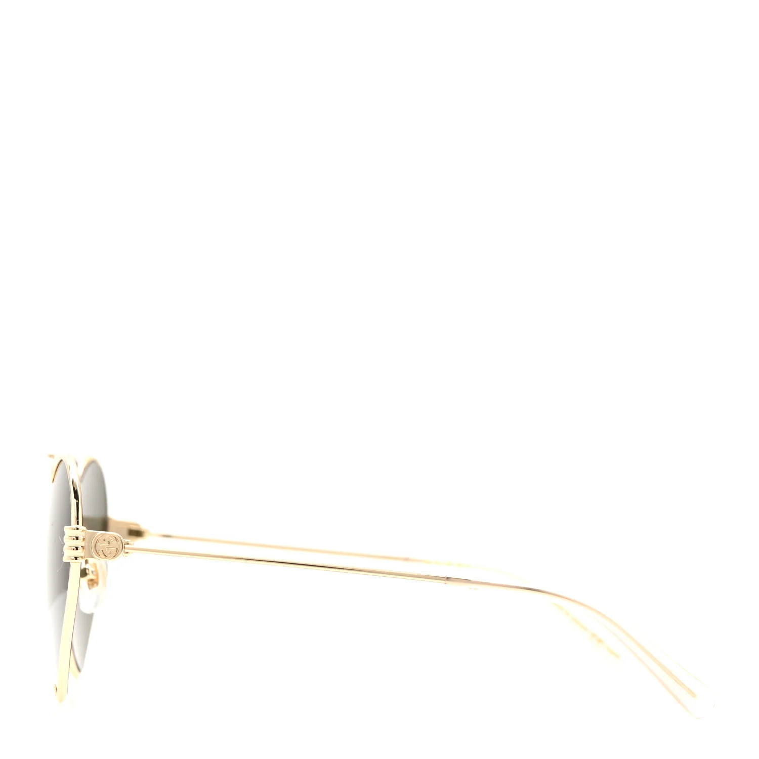 Metal Heart Sunglasses GG1283S Gold - Image 3