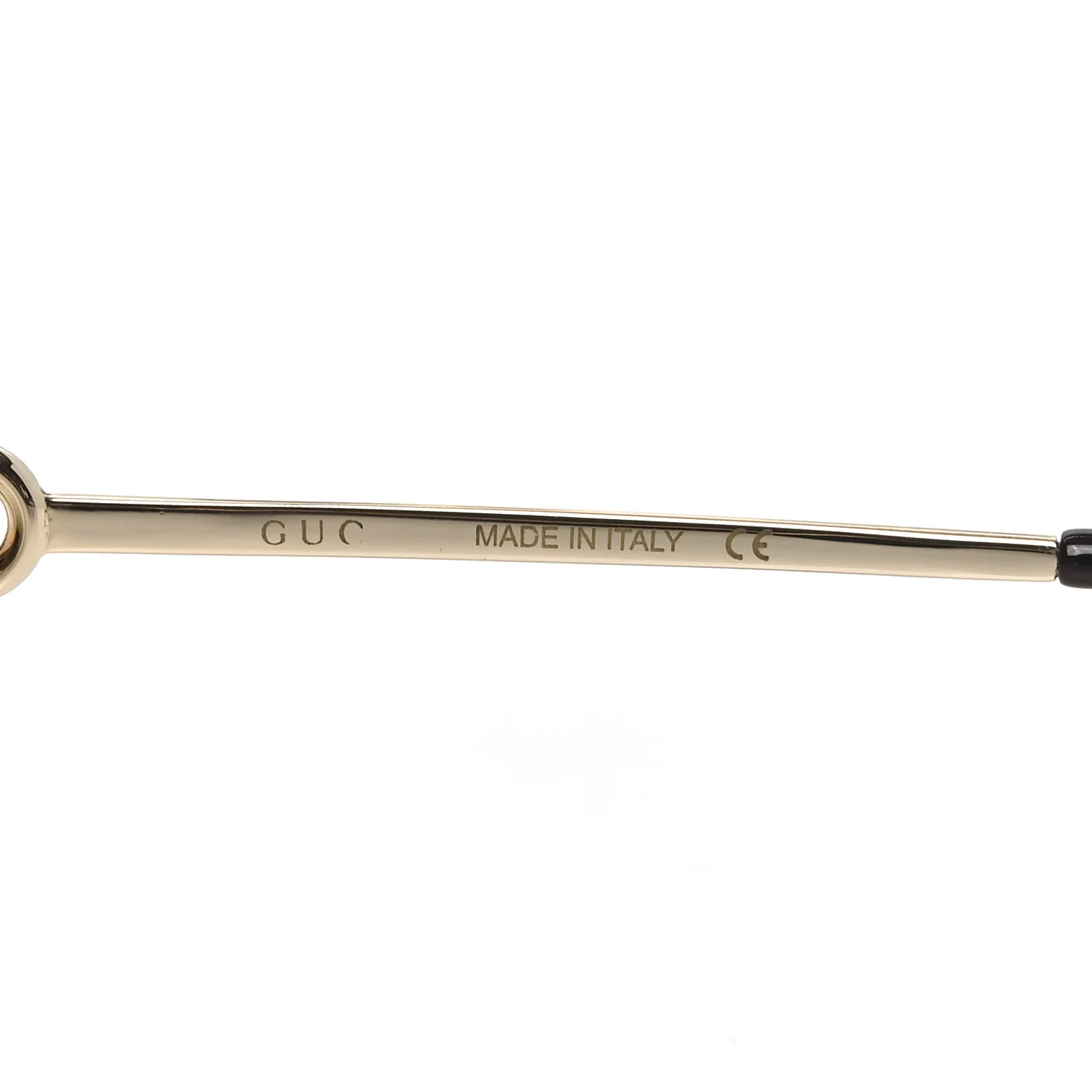Metal Horsebit Square Sunglasses GG0879S Gold - Image 5