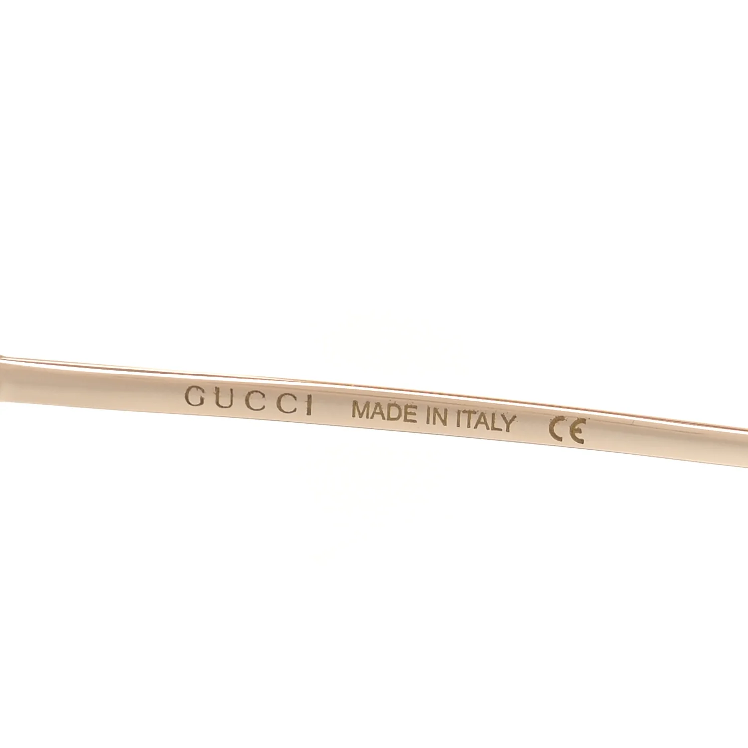 Metal Horsebit Square Sunglasses GG0879S Gold - Image 5