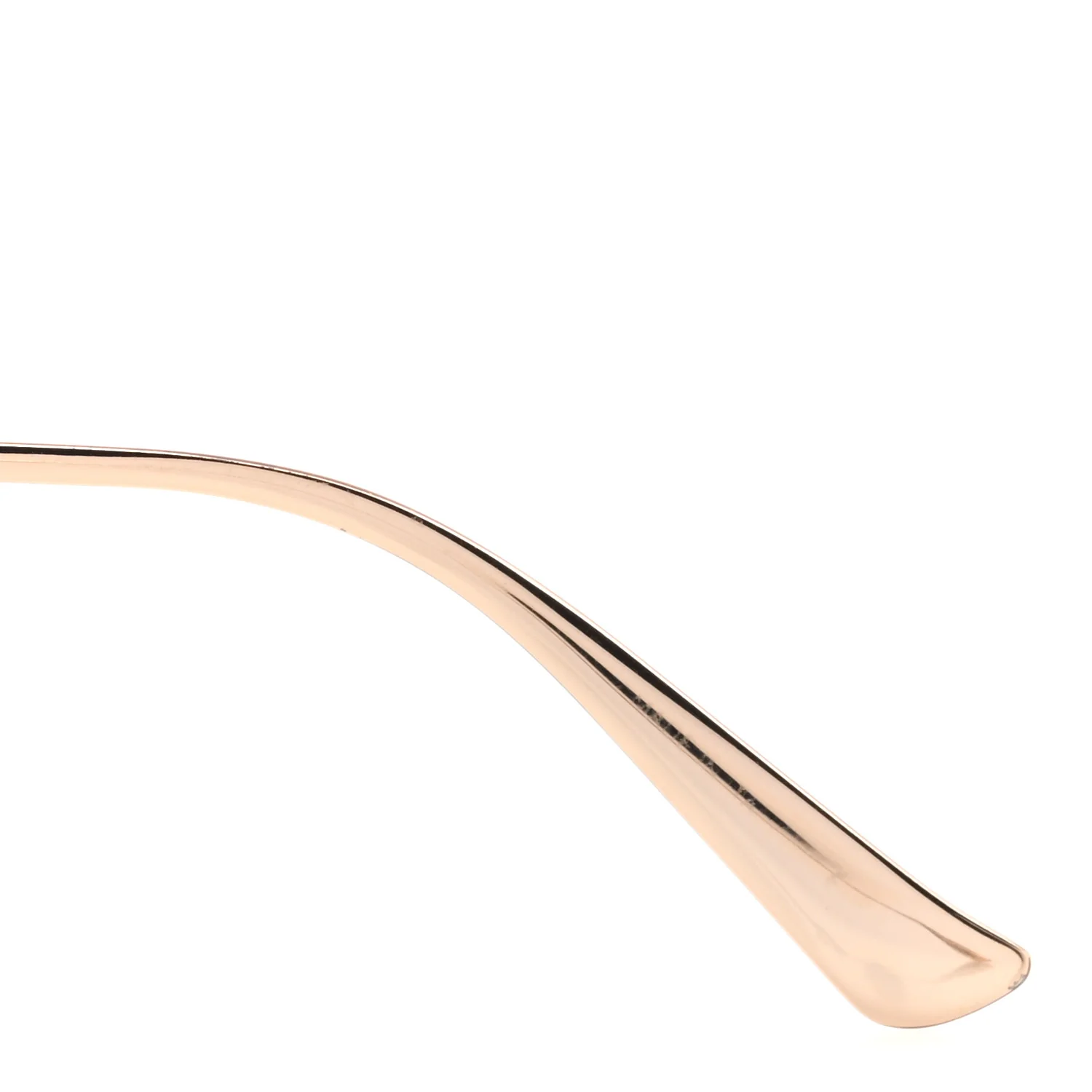 Metal Oversized Round Frame GG0225S Sunglasses Gold - Image 6