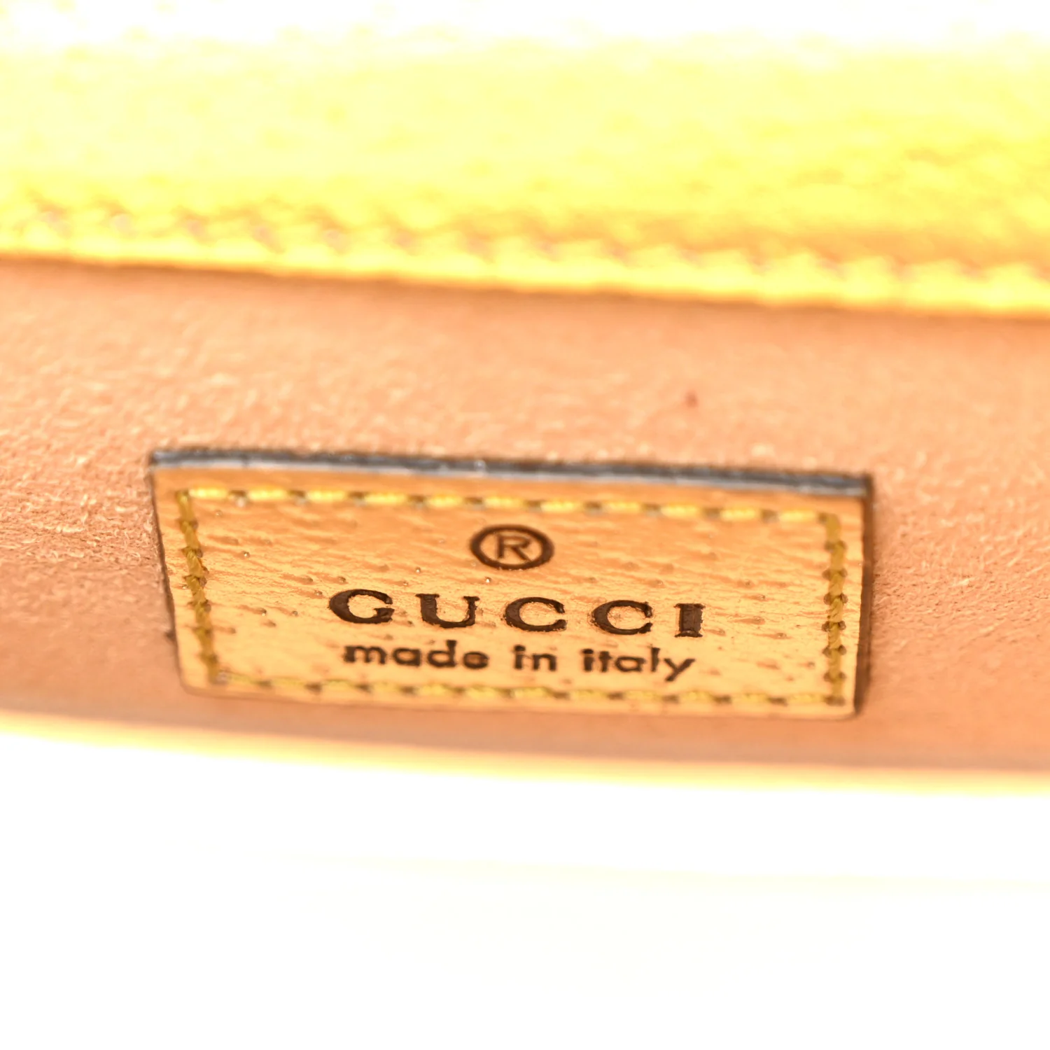 Metallic Calfskin Super Mini Dionysus Shoulder Bag Gold - Image 6