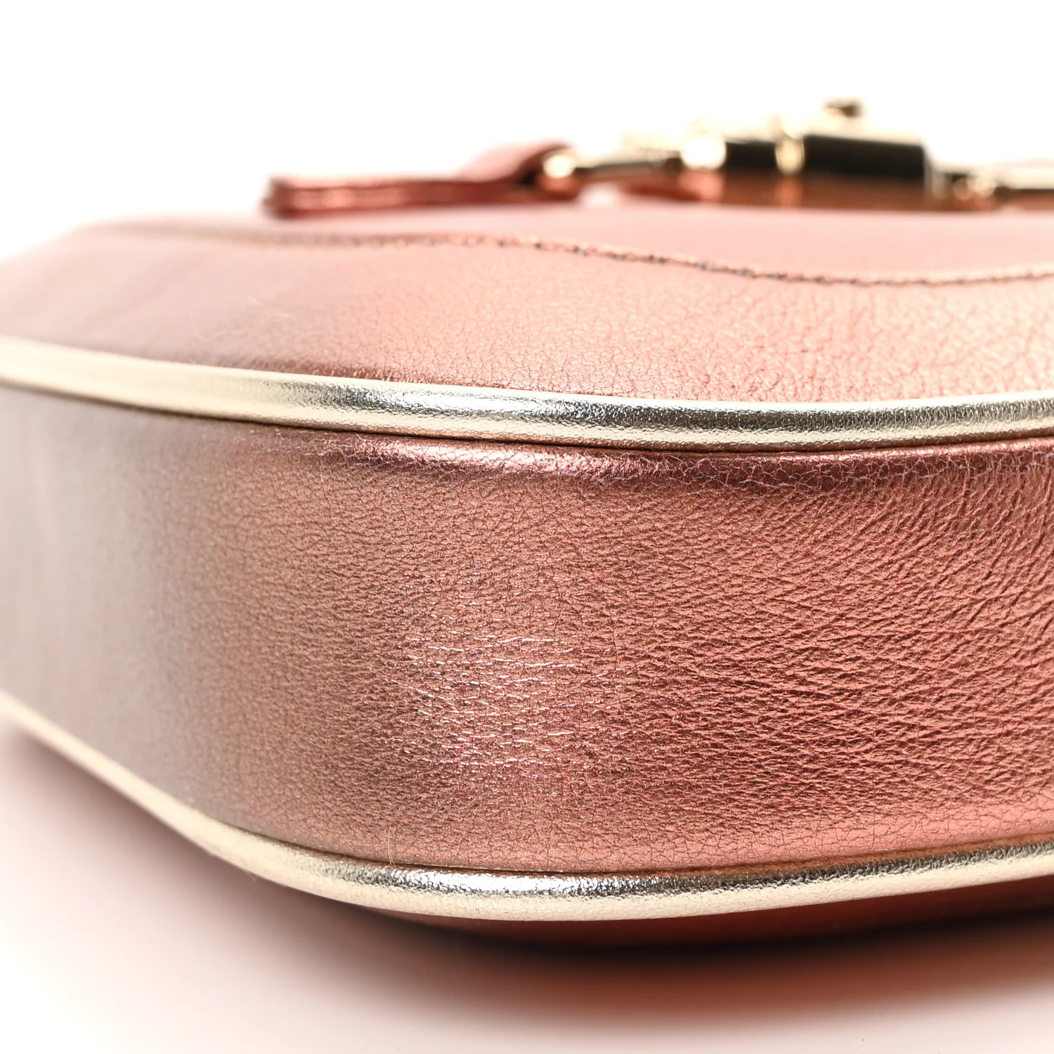 Metallic Faded Nappa Mini Jackie 1961 Copper - Image 10