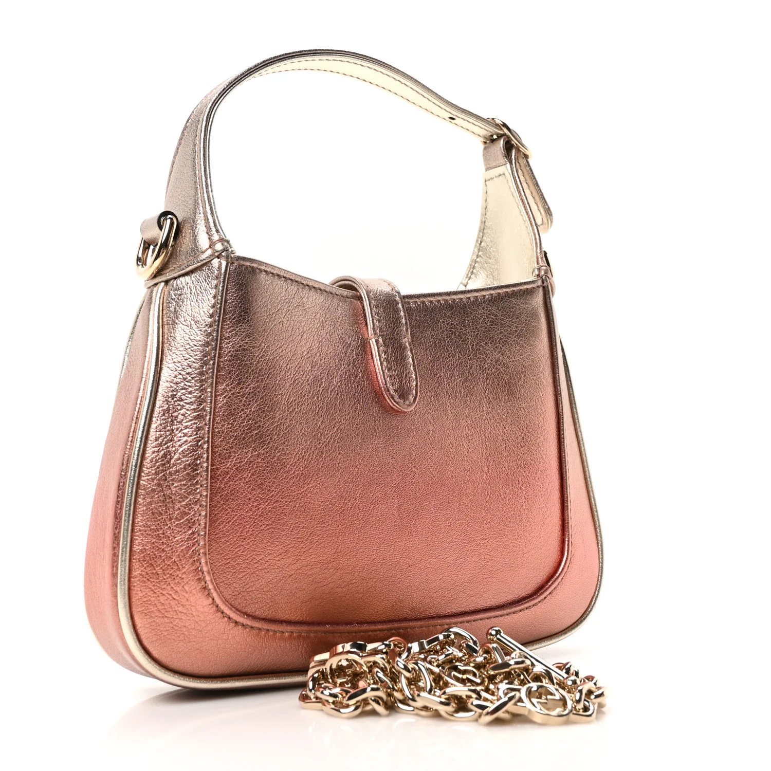 Metallic Faded Nappa Mini Jackie 1961 Copper - Image 3