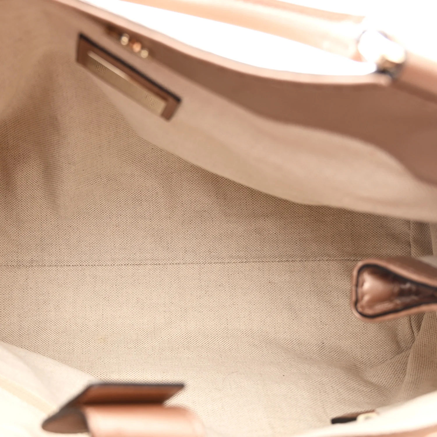 Metallic Guccissima Medium Sukey Tote Dusty Rose - Image 5