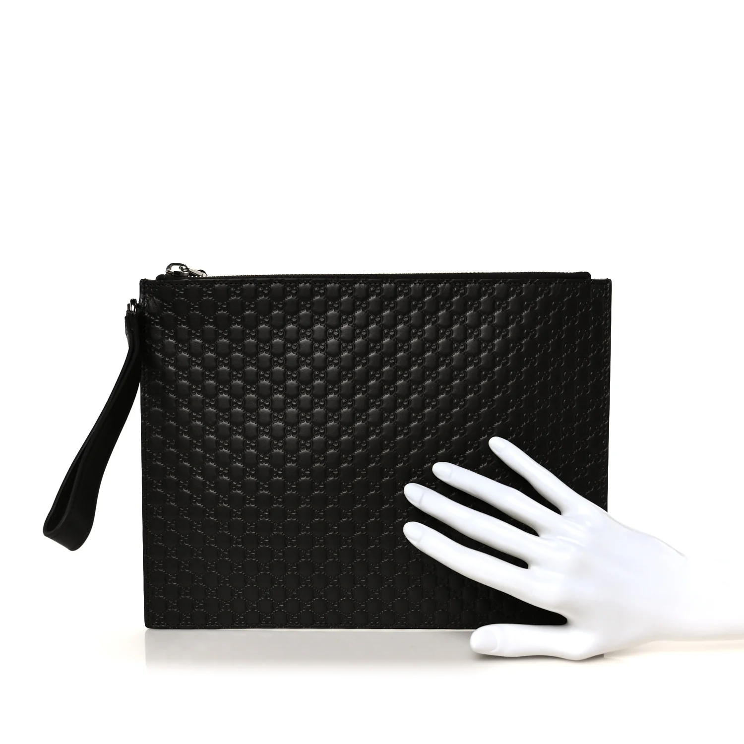 Microguccissima Clutch Brown - Image 2