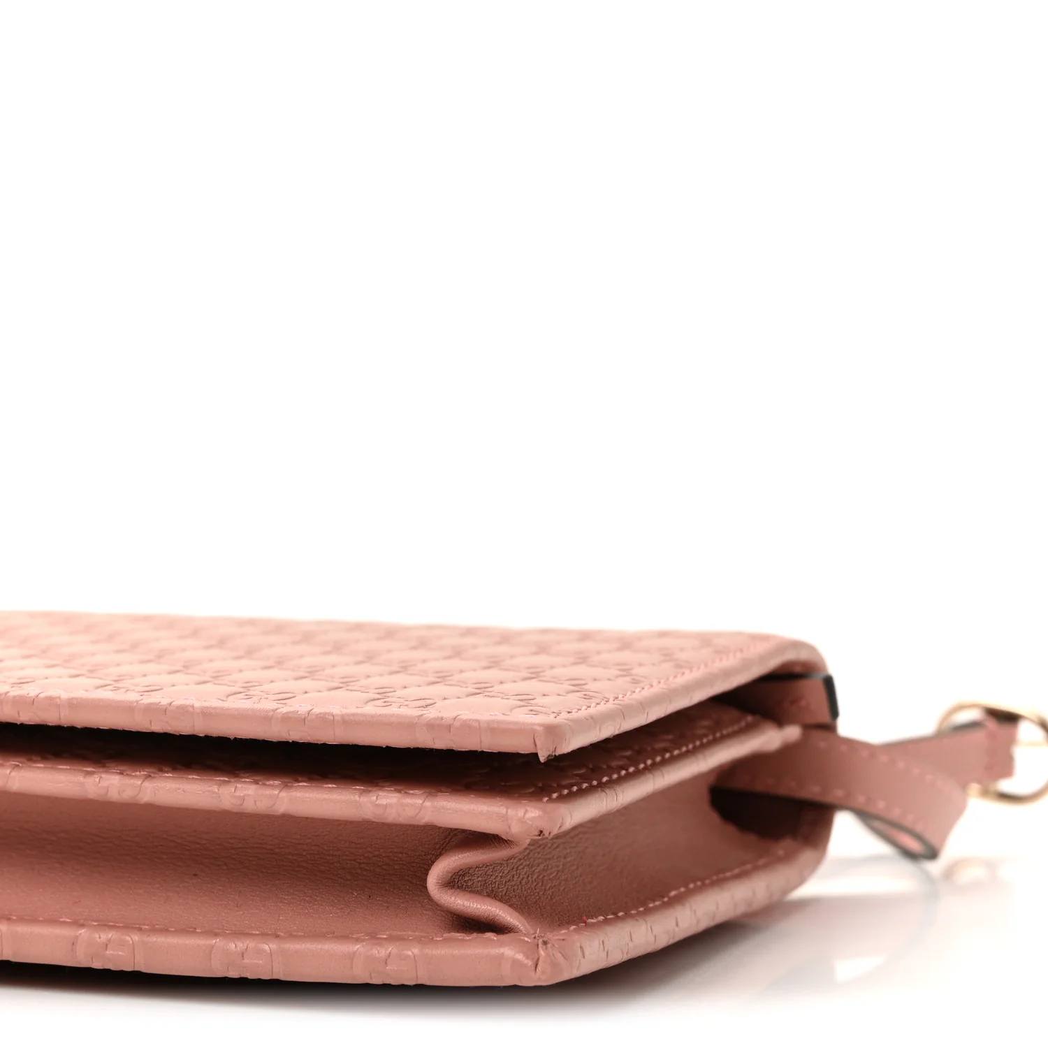 Microguccissima Crossbody Wallet Soft Pink - Image 9