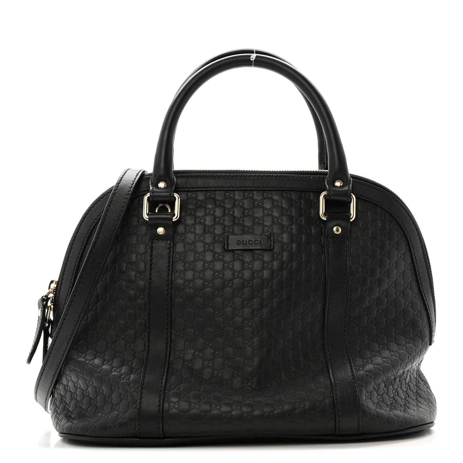 Microguccissima Dome Bag Black