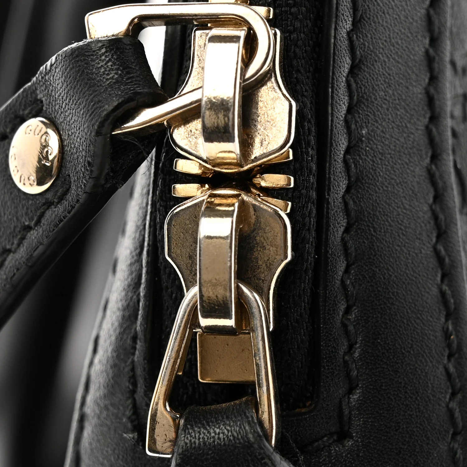 Microguccissima Dome Bag Black - Image 13