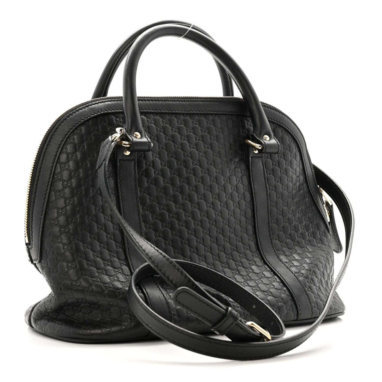 Microguccissima Dome Bag Black - Image 3