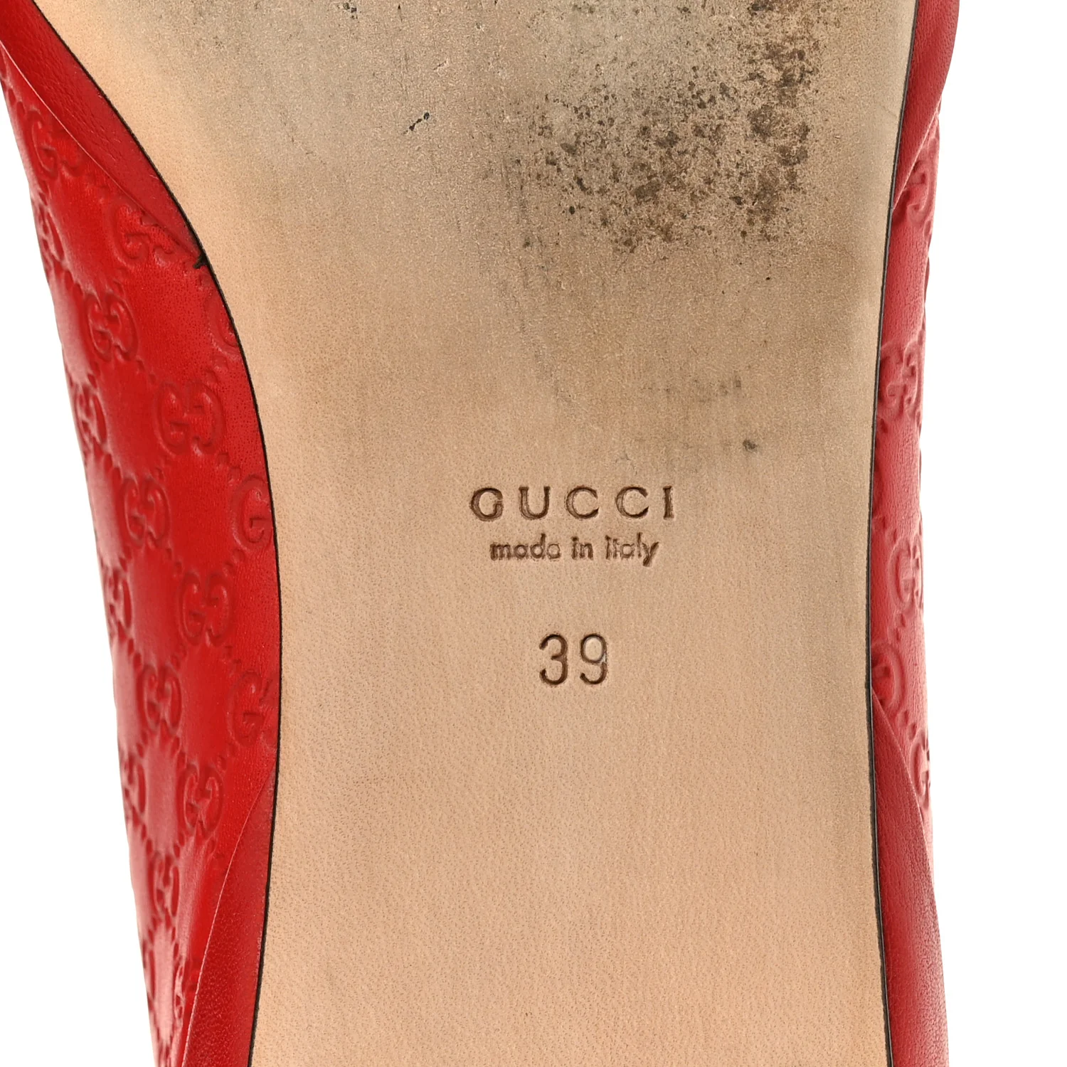 Microguccissima Flats 39 Hibiscus Red - Image 8