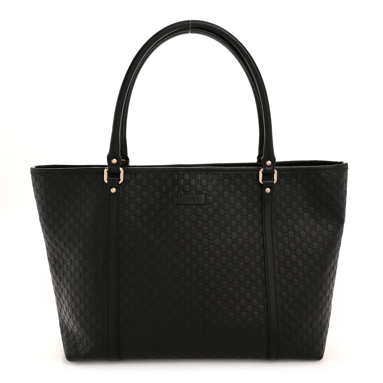 Microguccissima Medium Joy Tote Black
