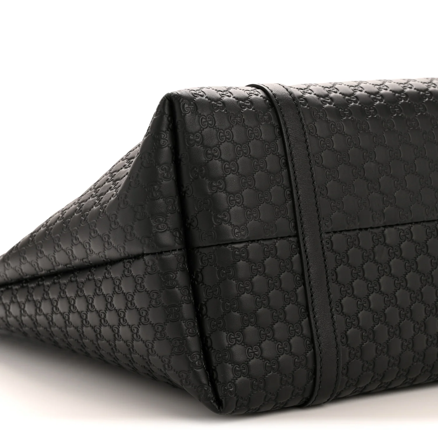 Microguccissima Medium Joy Tote Black - Image 9